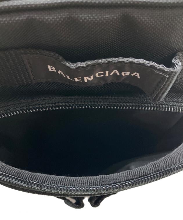 バレンシアガボディバック中古美品 中古・古着通販】BALENCIAGA (バレンシアガ) ボディバッグ ブラック