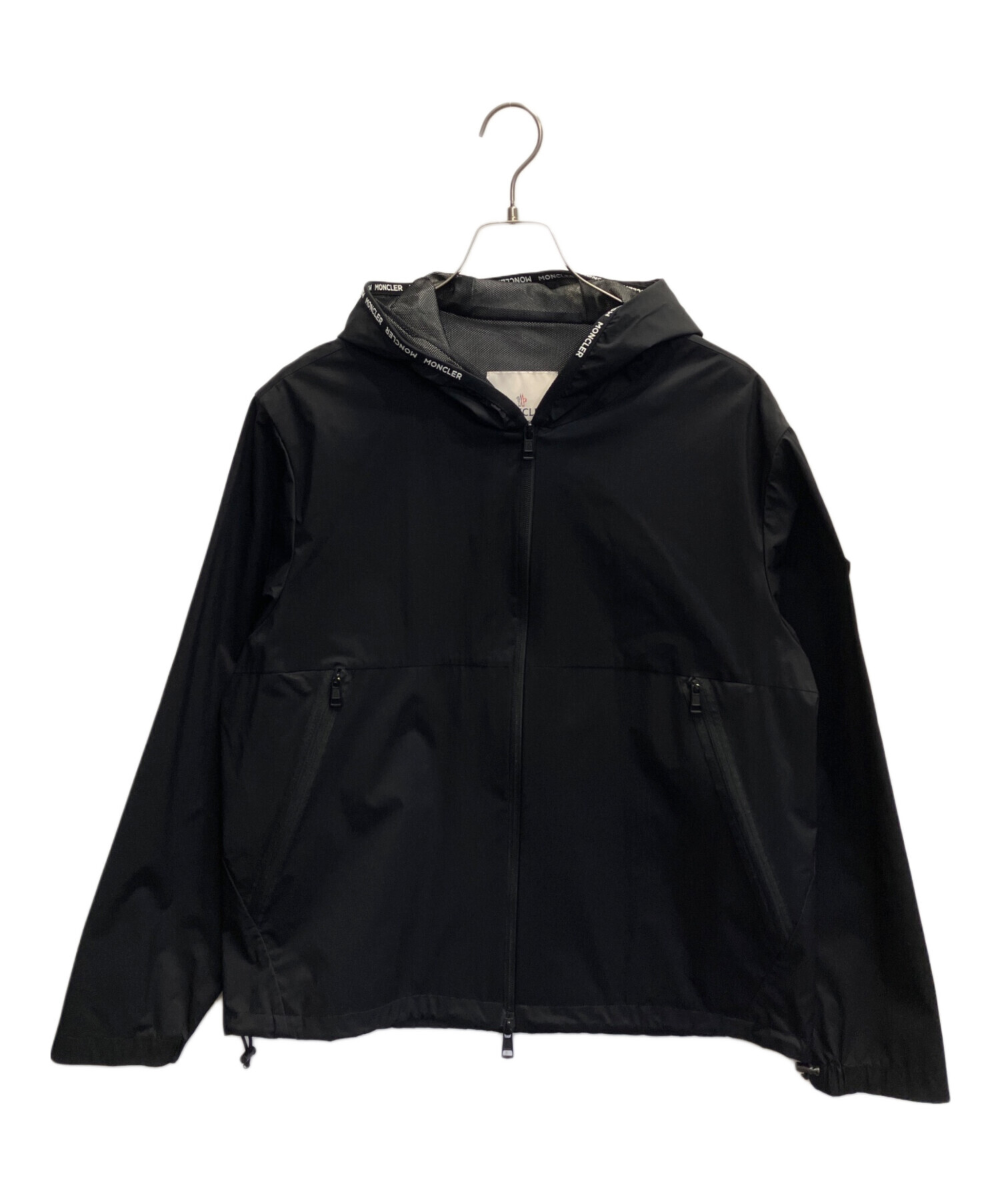 中古・古着通販】MONCLER (モンクレール) ナイロンジャケット ブラック