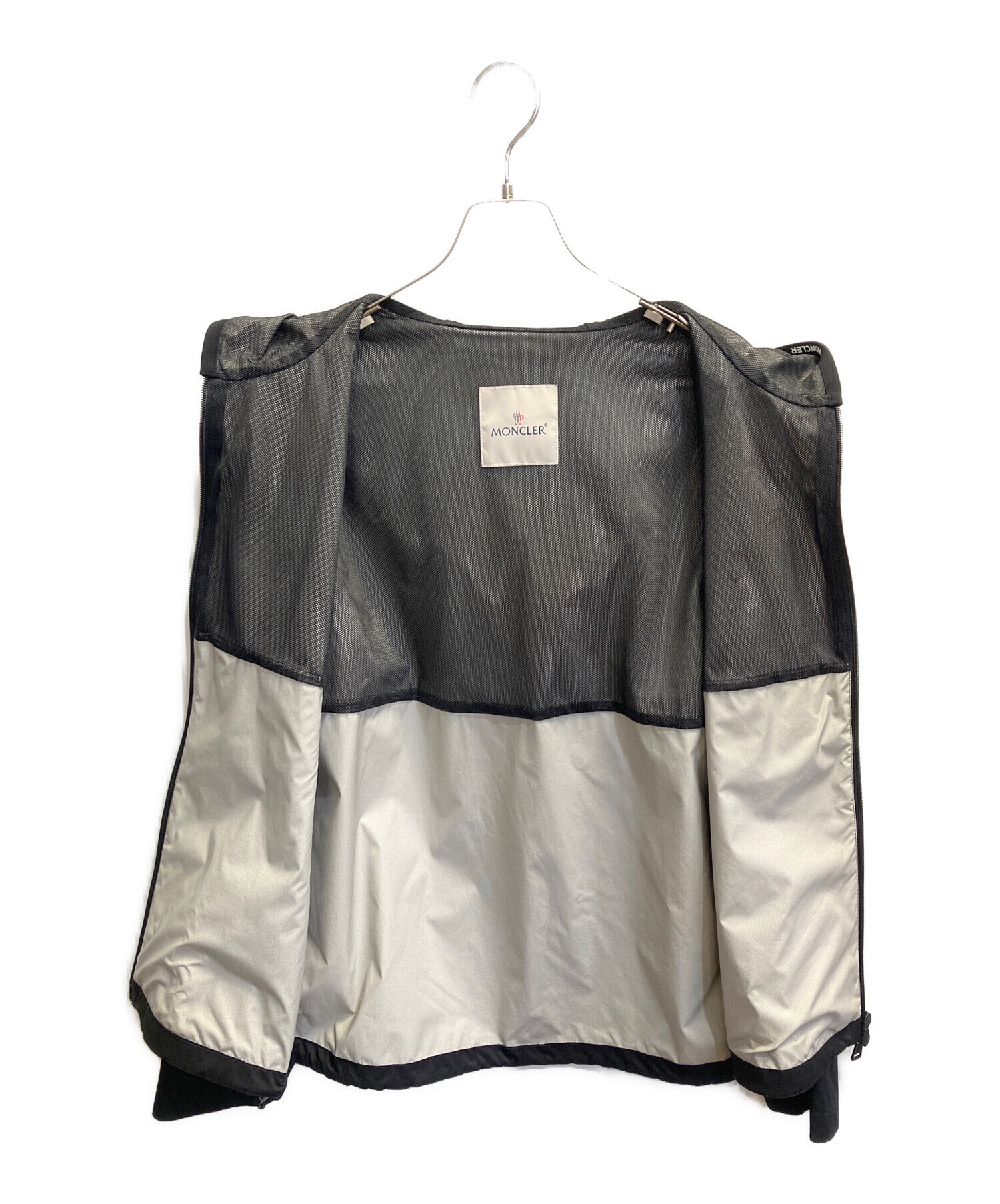 中古・古着通販】MONCLER (モンクレール) ナイロンジャケット ブラック