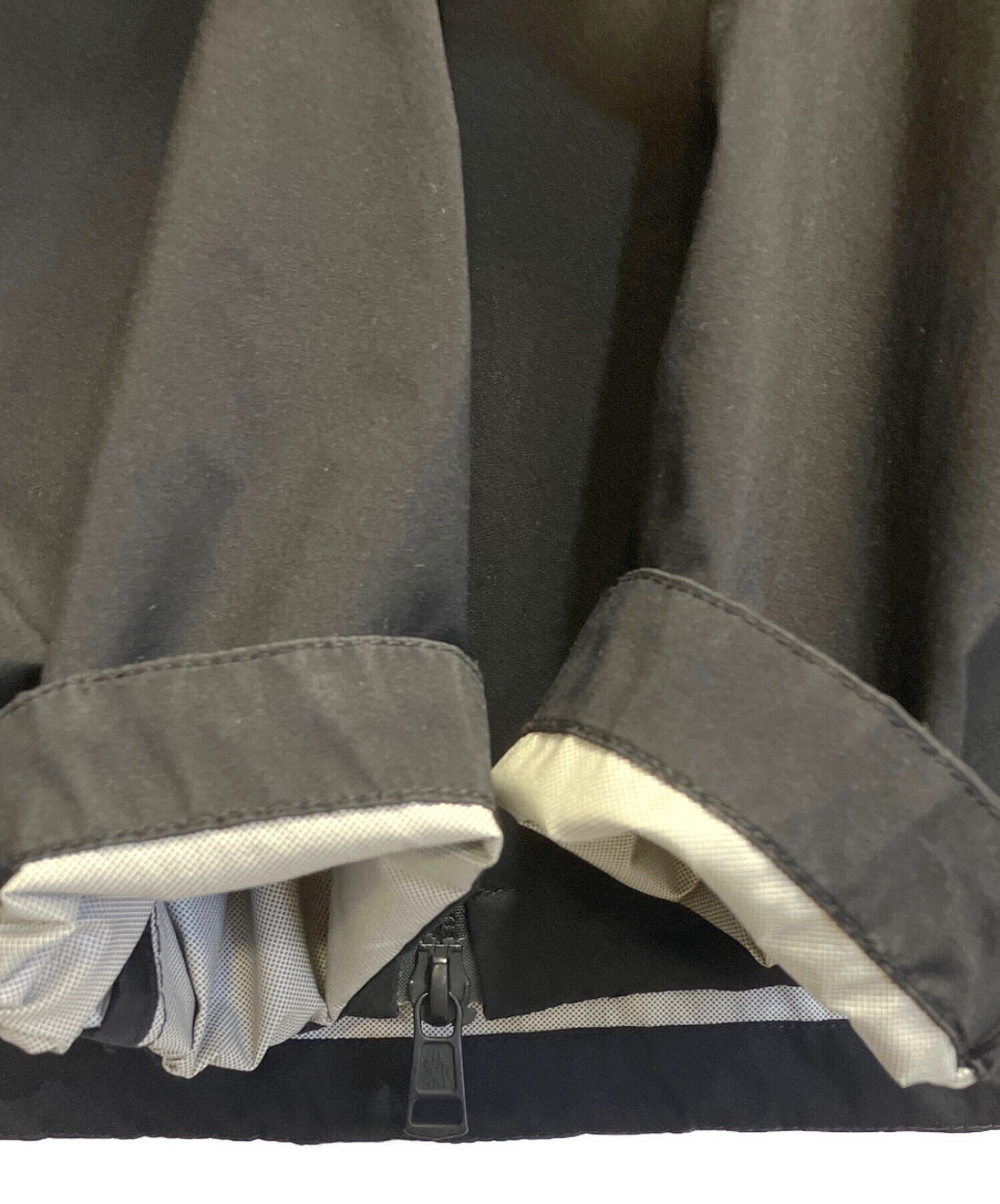 中古・古着通販】MONCLER (モンクレール) ナイロンジャケット ブラック