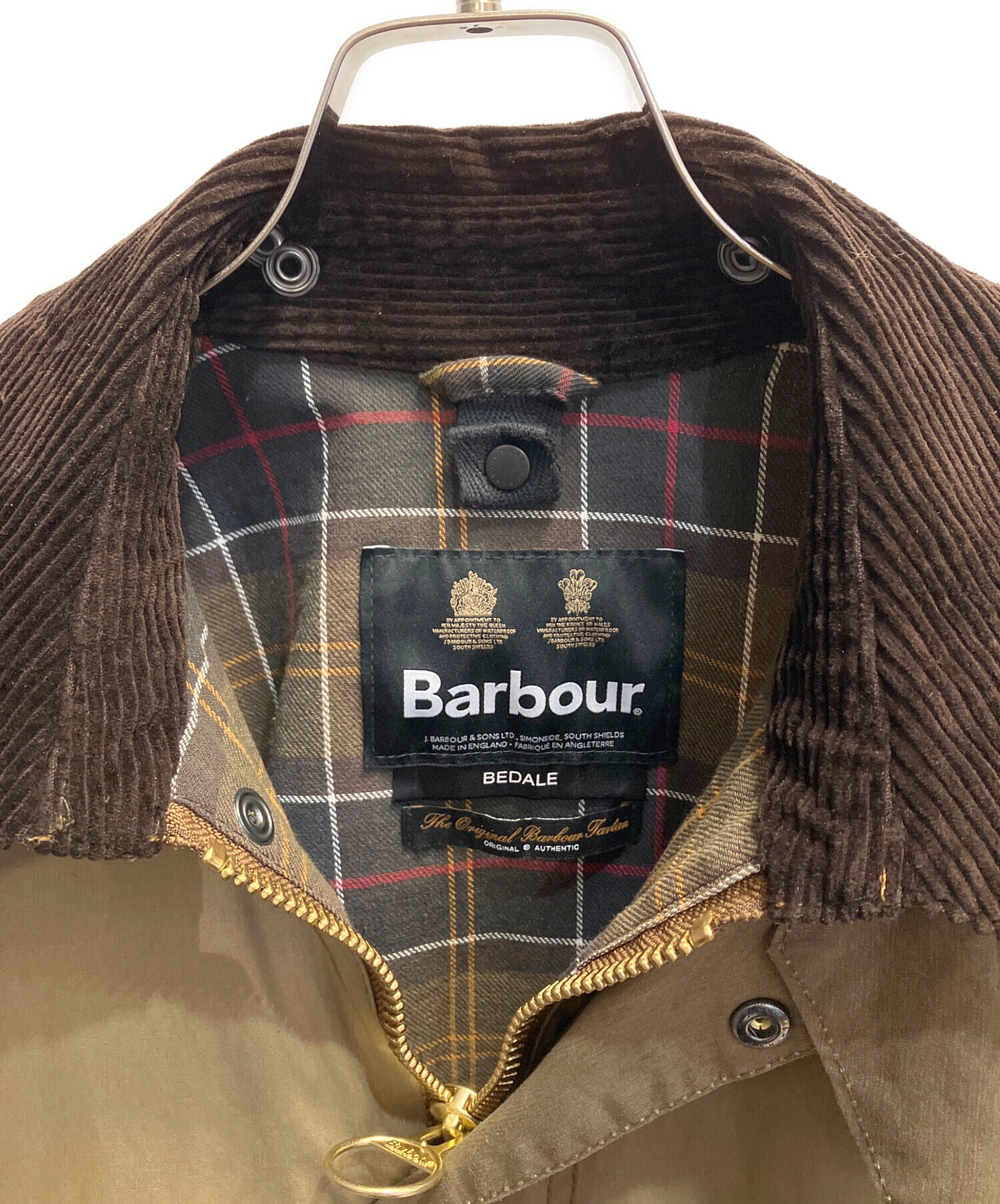 中古・古着通販】Barbour (バブアー) ワックスコーティングジャケット