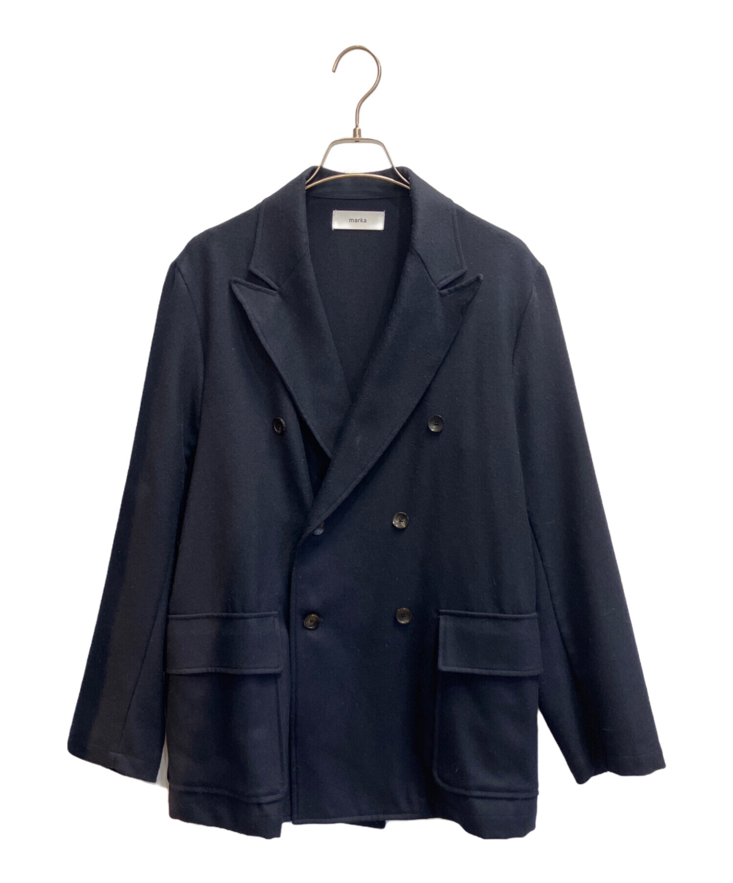 中古・古着通販】MARKA (マーカ) W.B SHIRT JACKET ネイビー サイズ:1