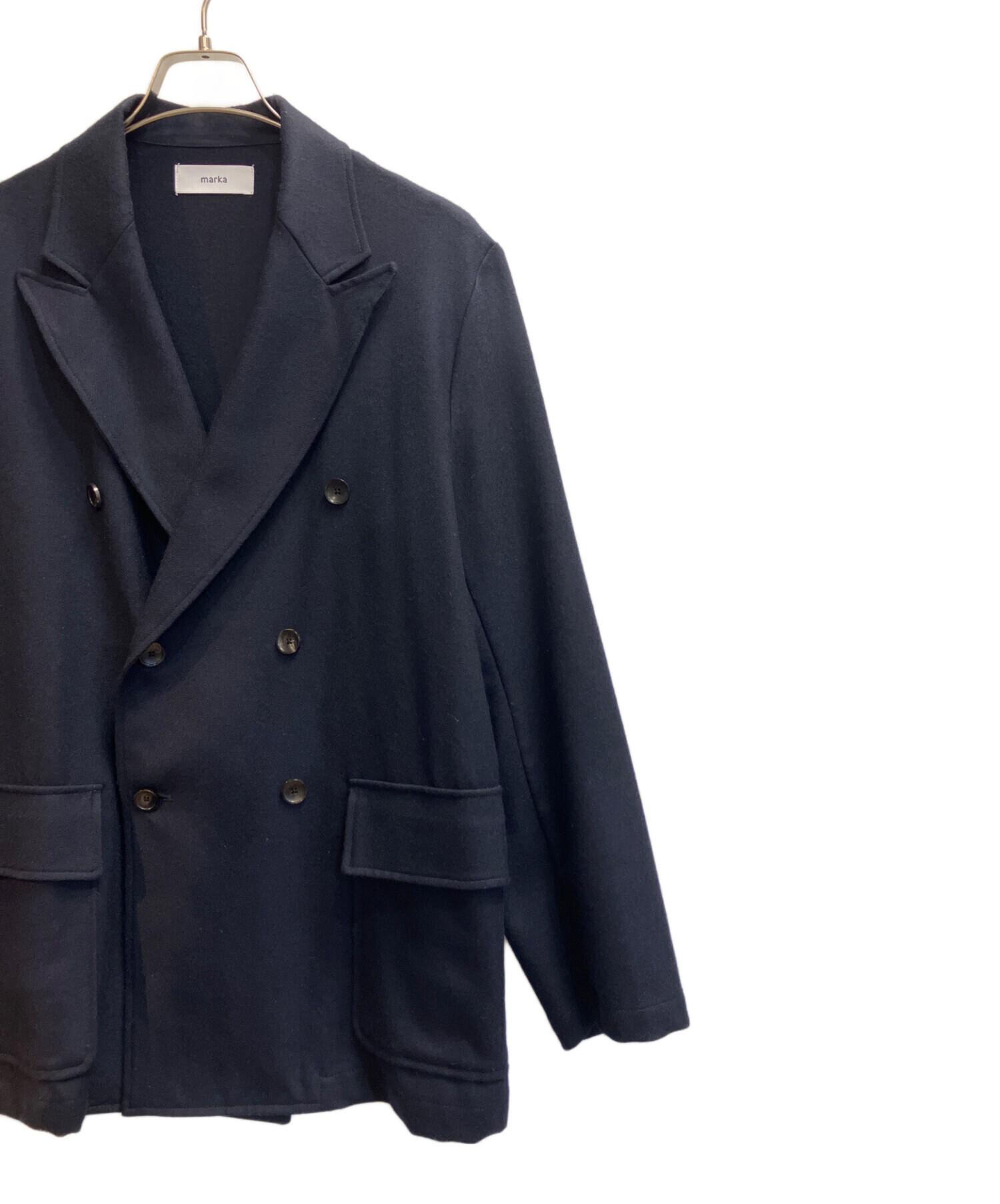 中古・古着通販】MARKA (マーカ) W.B SHIRT JACKET ネイビー サイズ:1