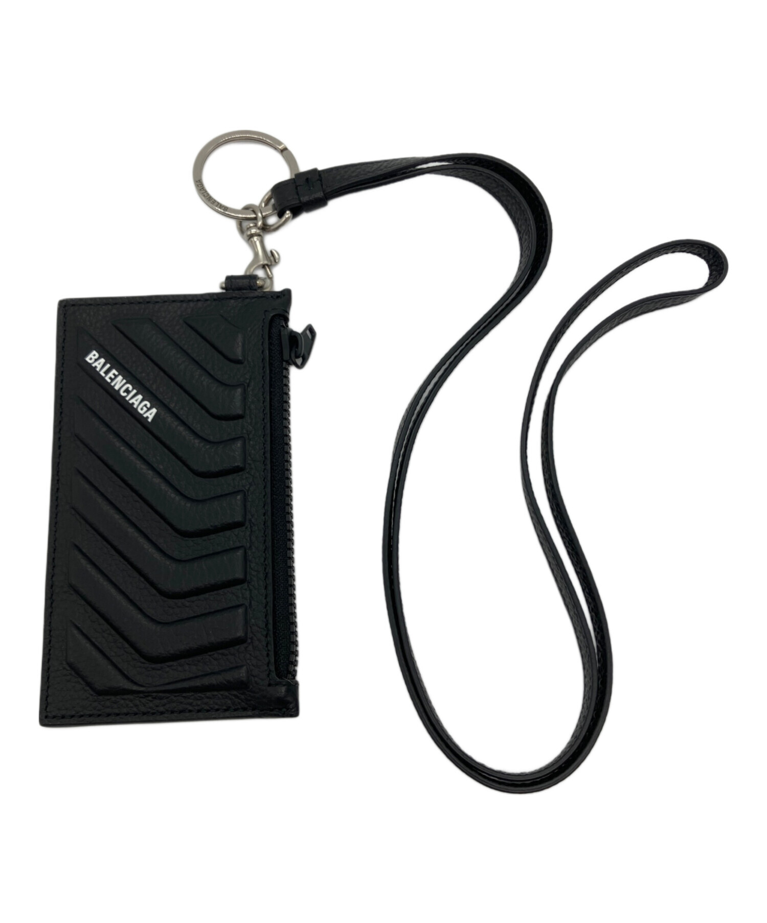 中古・古着通販】BALENCIAGA (バレンシアガ) カードケース ブラック