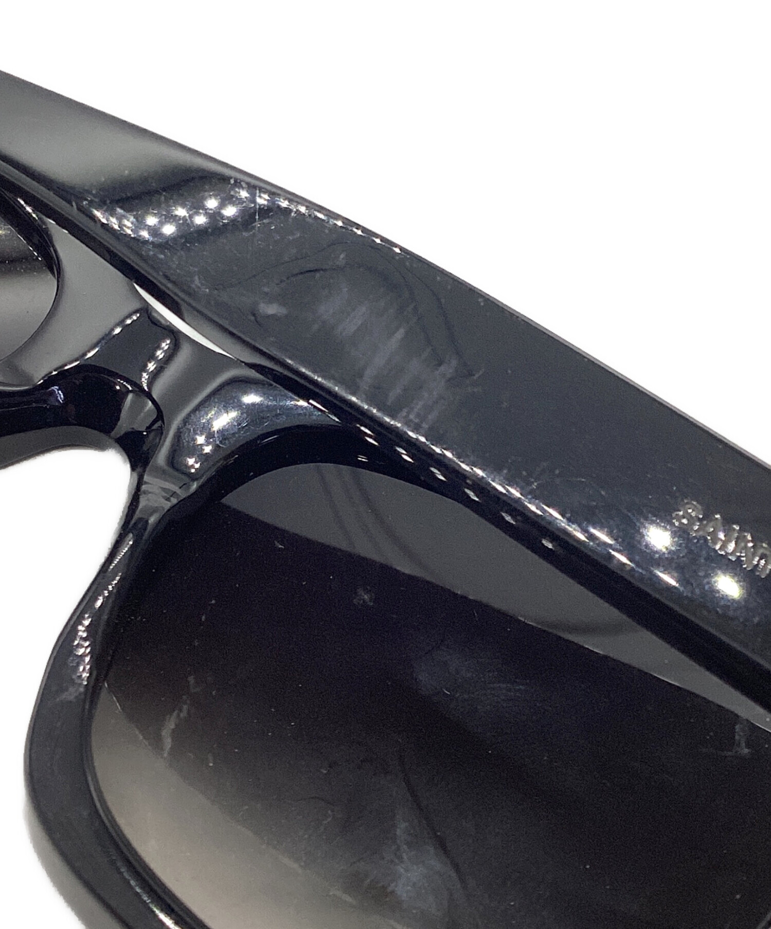 SAINT LAURENT PARIS サンローランパリ サングラス  黒 【古着】【中古】【送料無料】 中古・古着通販】Saint Laurent Paris (サンローランパリ) サングラス
