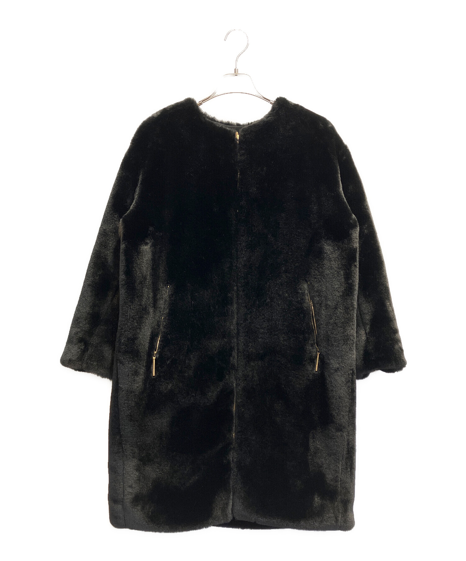 2026年最新TATRAS TATRAS ブラック ステンカラーコート 中古美品