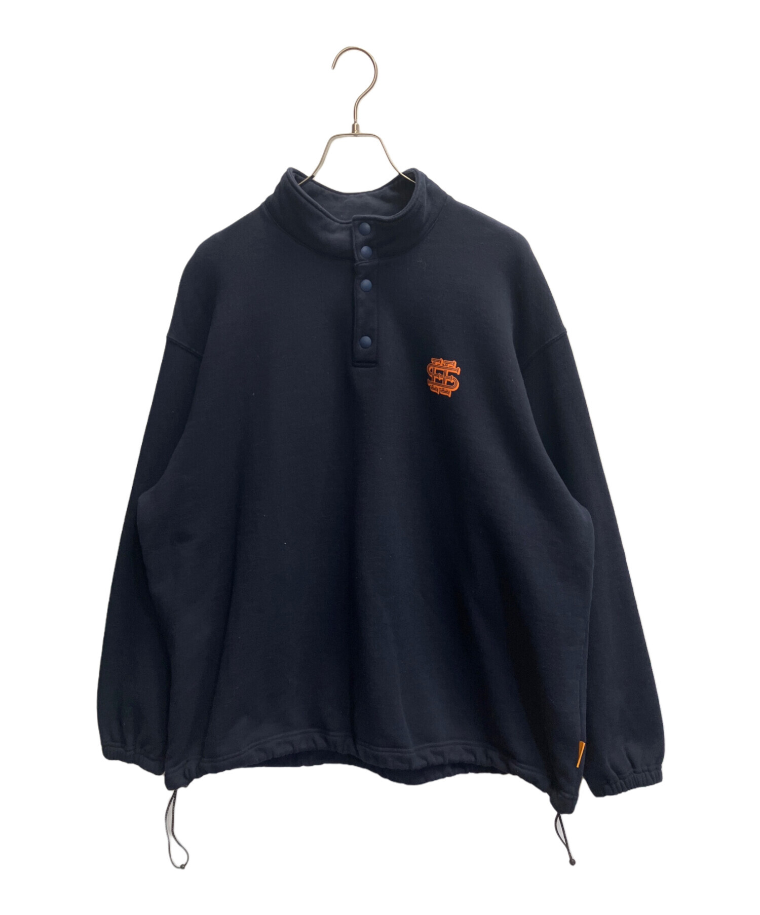 中古・古着通販】SEESEE (シーシー) SNAP PULLOVER ネイビー サイズ