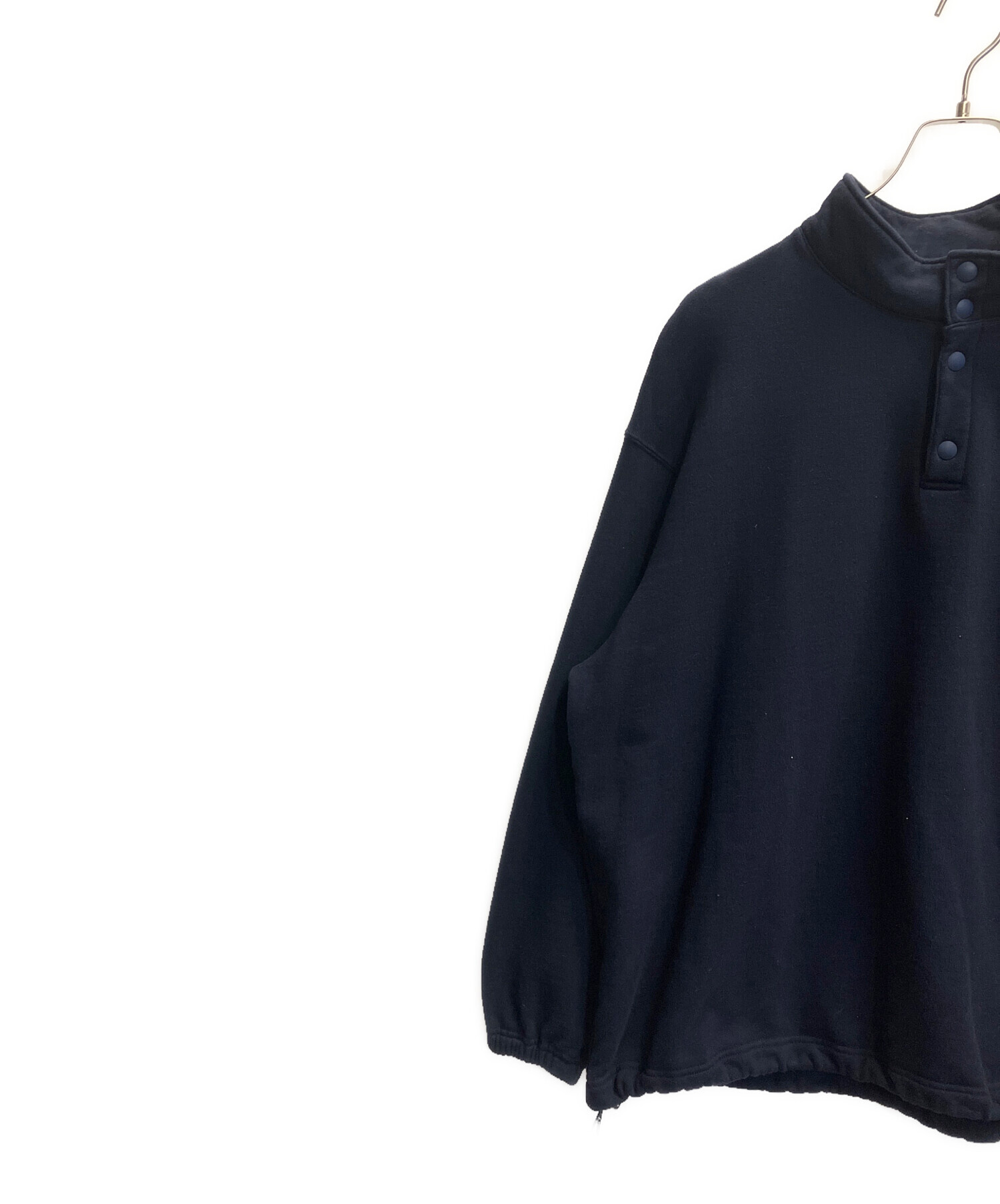 中古・古着通販】SEESEE (シーシー) SNAP PULLOVER ネイビー サイズ 