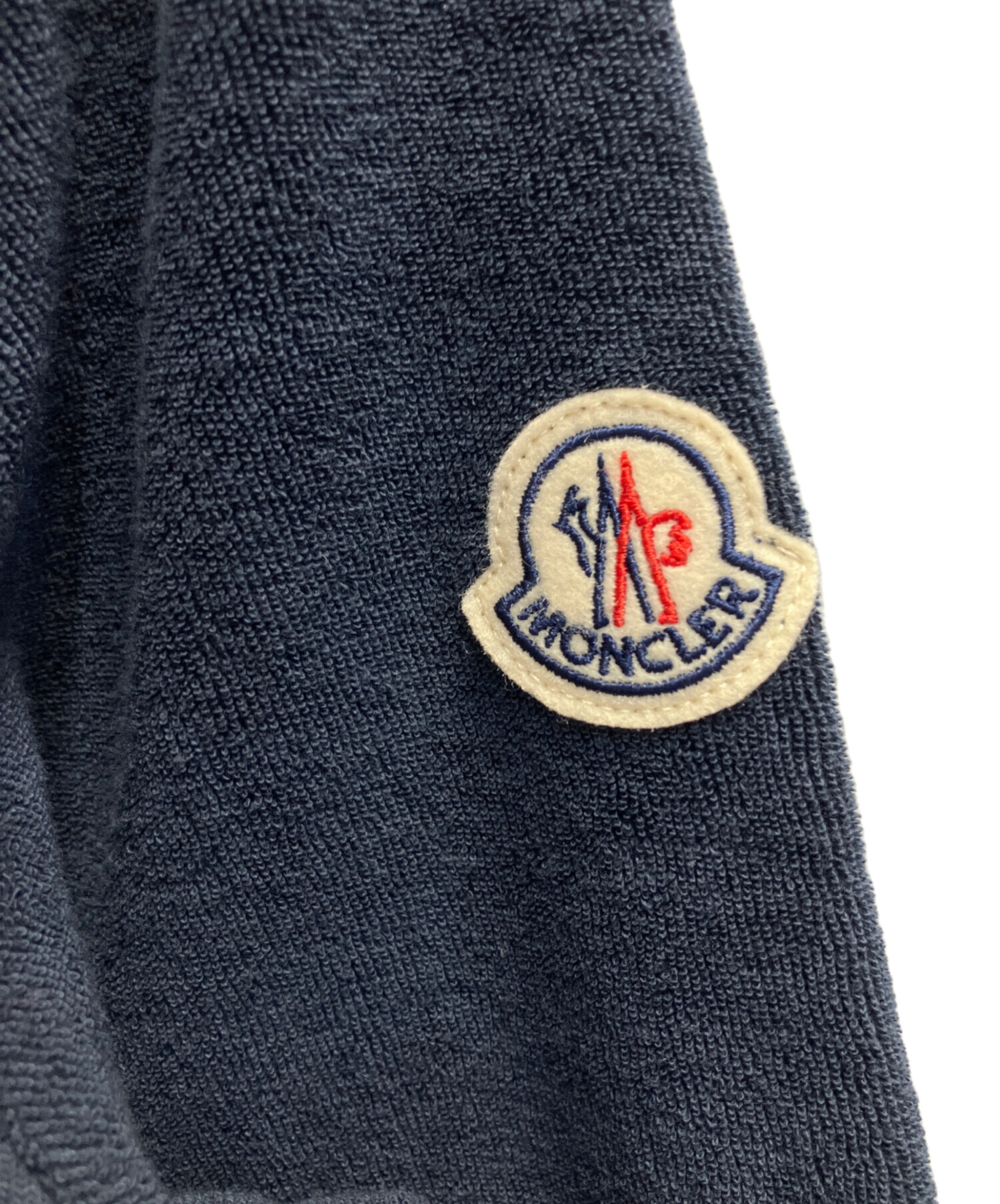 中古・古着通販】MONCLER (モンクレール) パイルロゴスウェット 