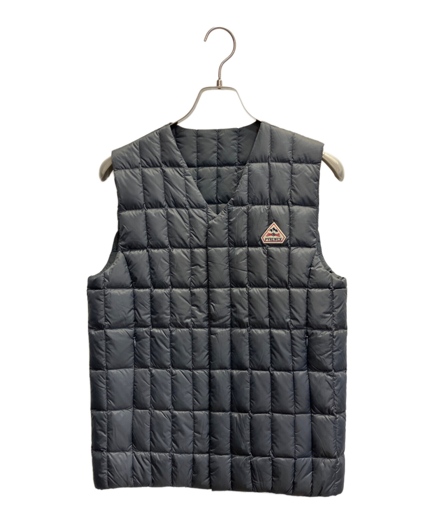 中古・古着通販】Pyrenex (ピレネックス) MENSA ダウンベスト グレー