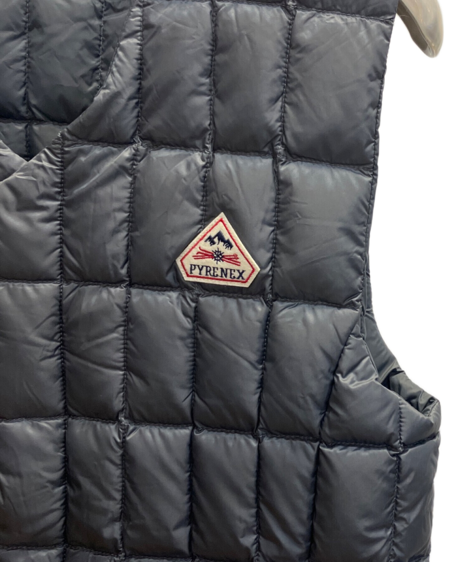 中古・古着通販】Pyrenex (ピレネックス) MENSA ダウンベスト グレー