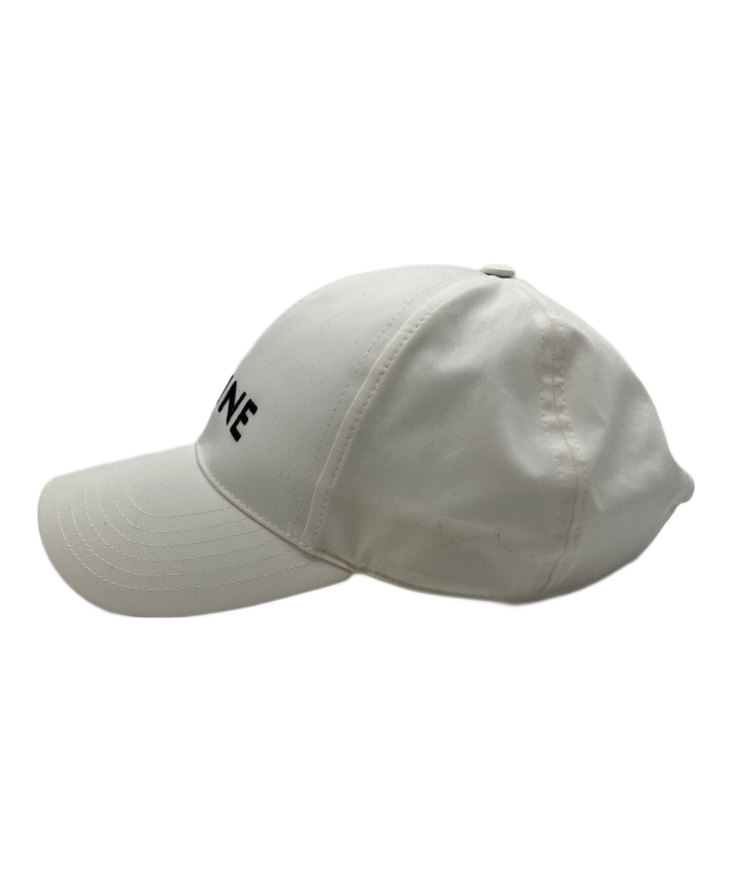 中古・古着通販】CELINE (セリーヌ) ベースボールキャップ ホワイト