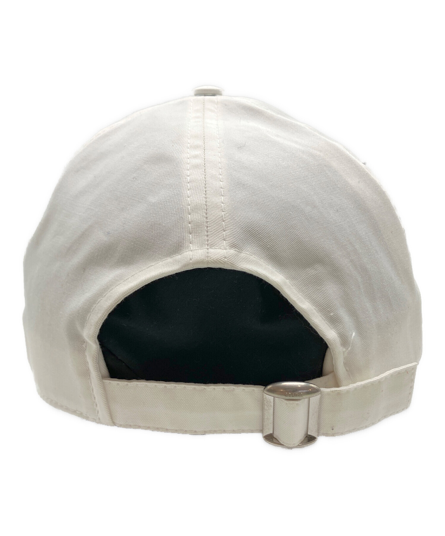 中古・古着通販】CELINE (セリーヌ) ベースボールキャップ ホワイト