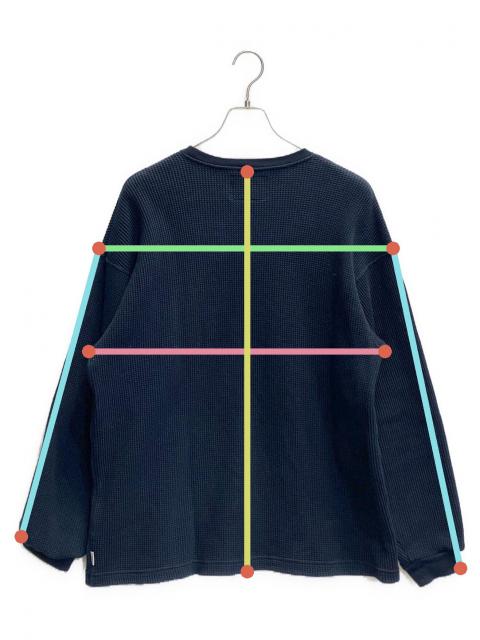 中古・古着通販】WTAPS (ダブルタップス) 長袖カットソー ネイビー