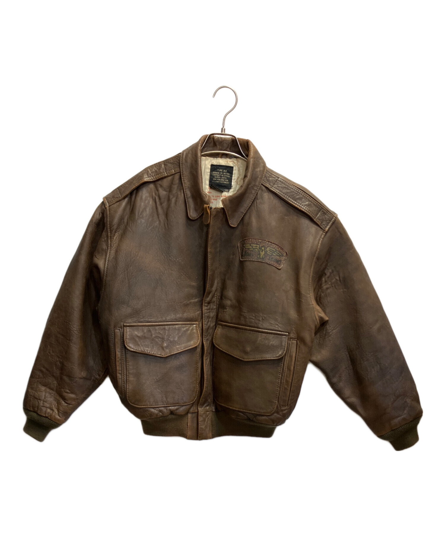 中古・古着通販】AVIREX (アヴィレックス) A-2 フライトレザー