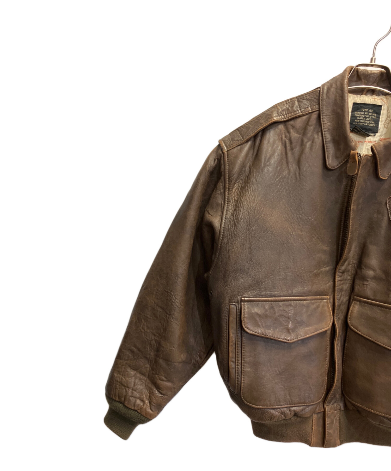中古・古着通販】AVIREX (アヴィレックス) A-2 フライトレザー