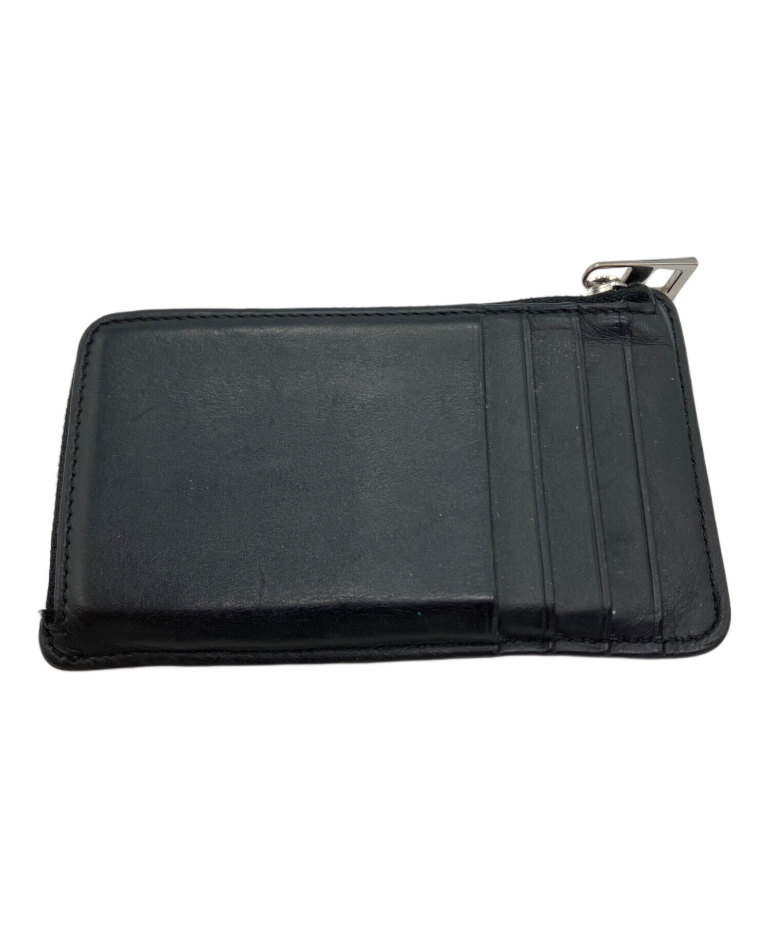 中古・古着通販】LOEWE (ロエベ) コインカードホルダー ブラック 