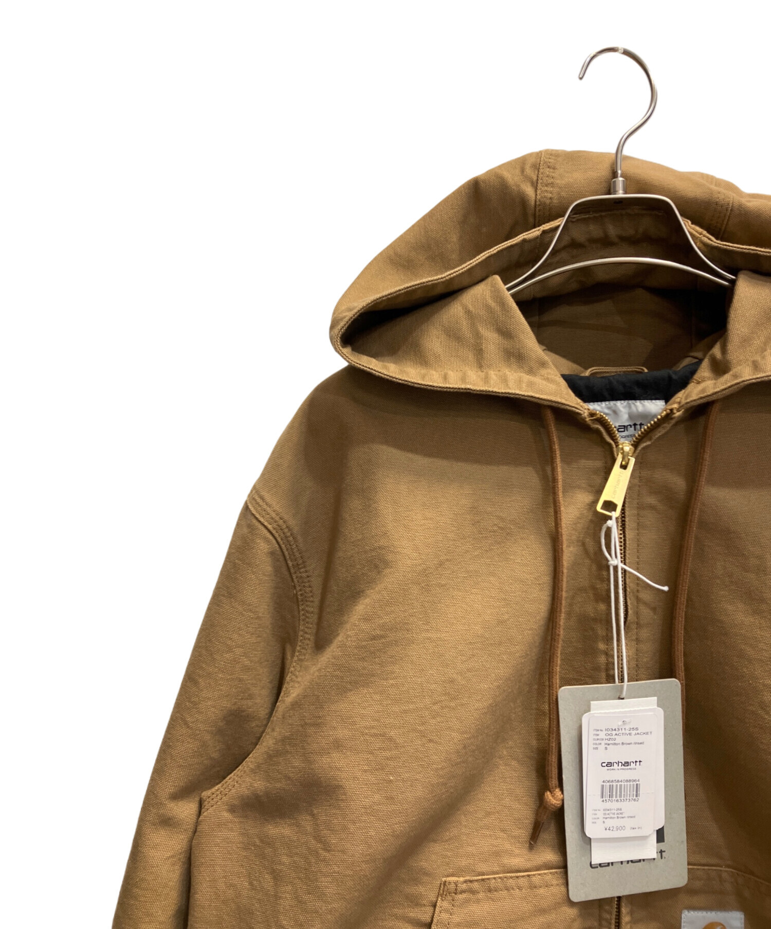 中古・古着通販】CarHartt (カーハート) OG ACTIVE JACKET ブラウン
