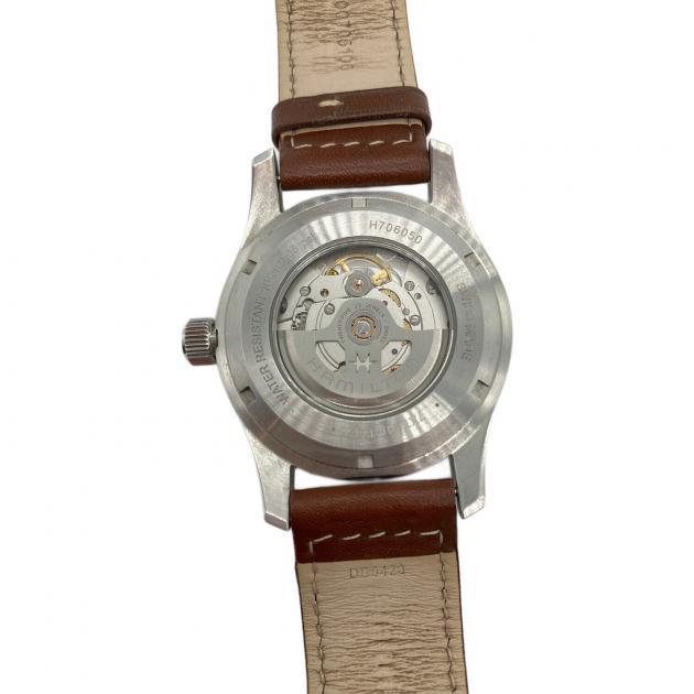 中古・古着通販】HAMILTON (ハミルトン) 自動巻き腕時計 ブラック