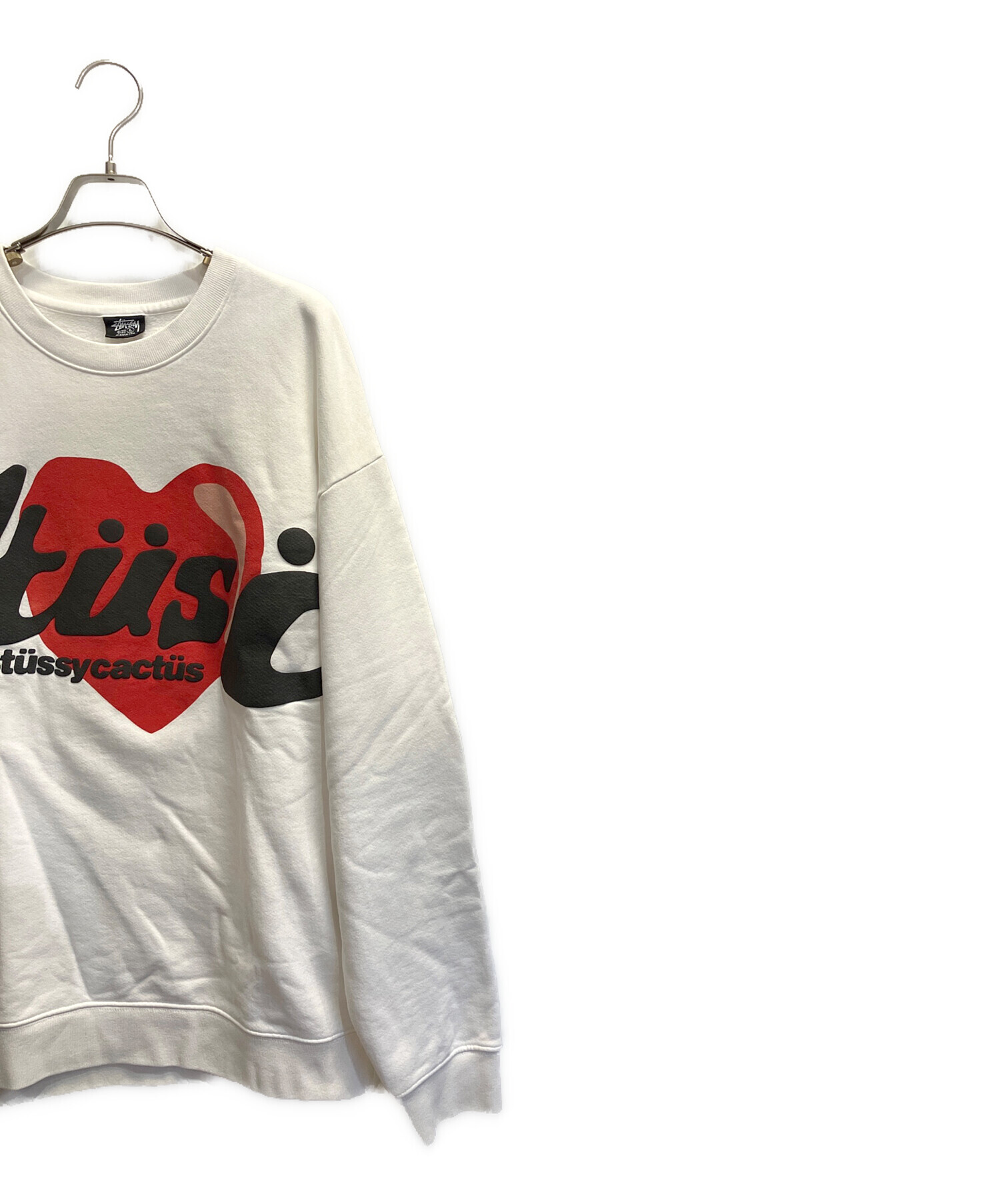Stussy スウェットシャツ 美品 希少デザイン 中古・古着通販】stussy (ステューシー) CPFM (カクタスプラント