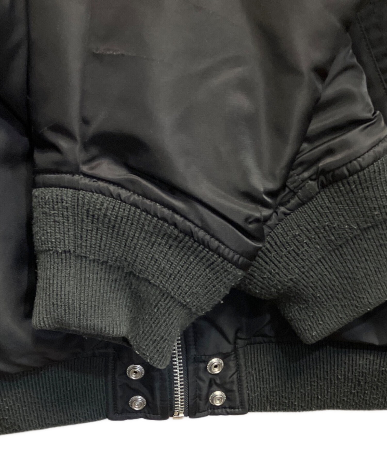 中古・古着通販】DIESEL (ディーゼル) クラッシュ加工MA-1ジャケット