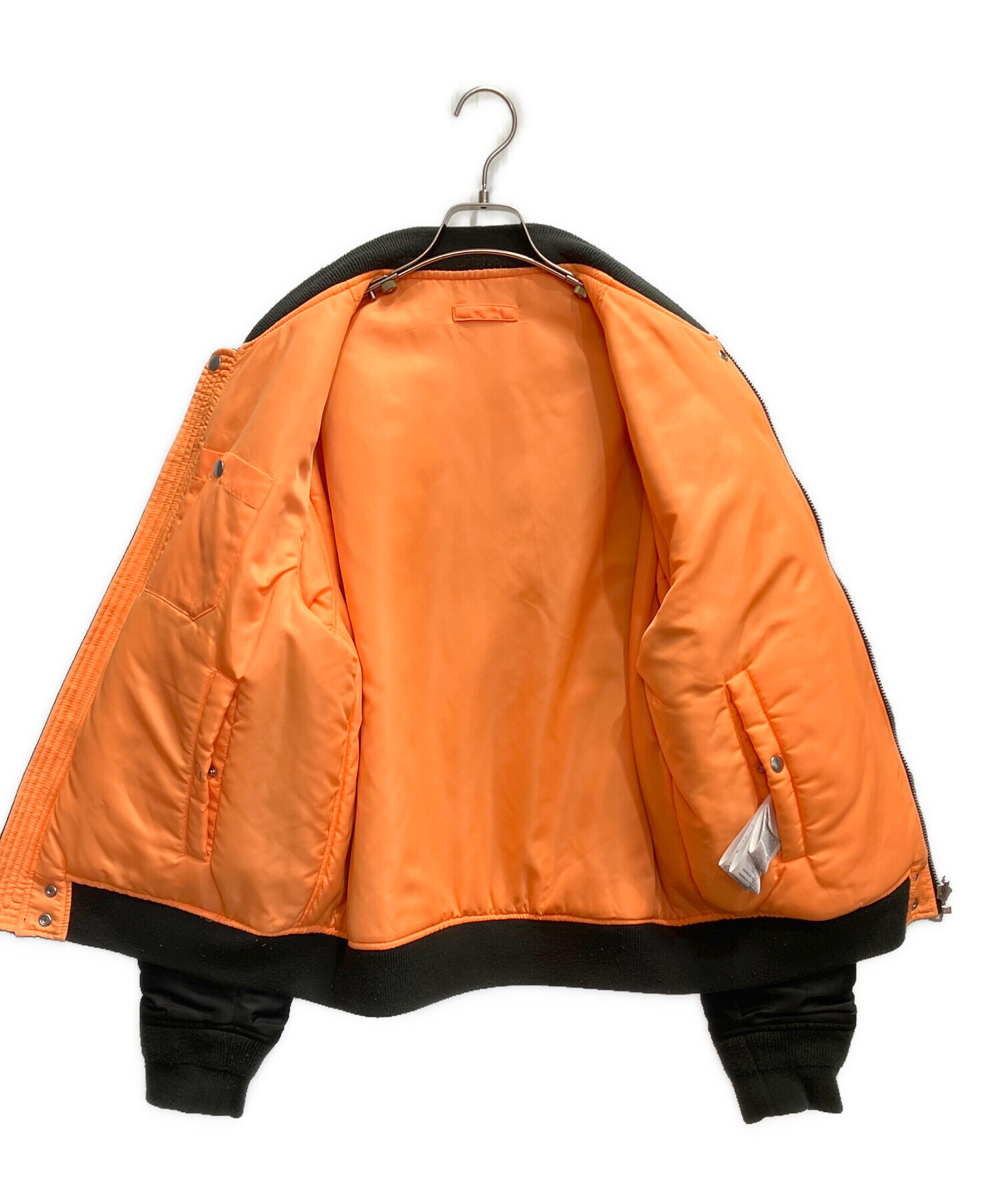 中古・古着通販】DIESEL (ディーゼル) クラッシュ加工MA-1ジャケット
