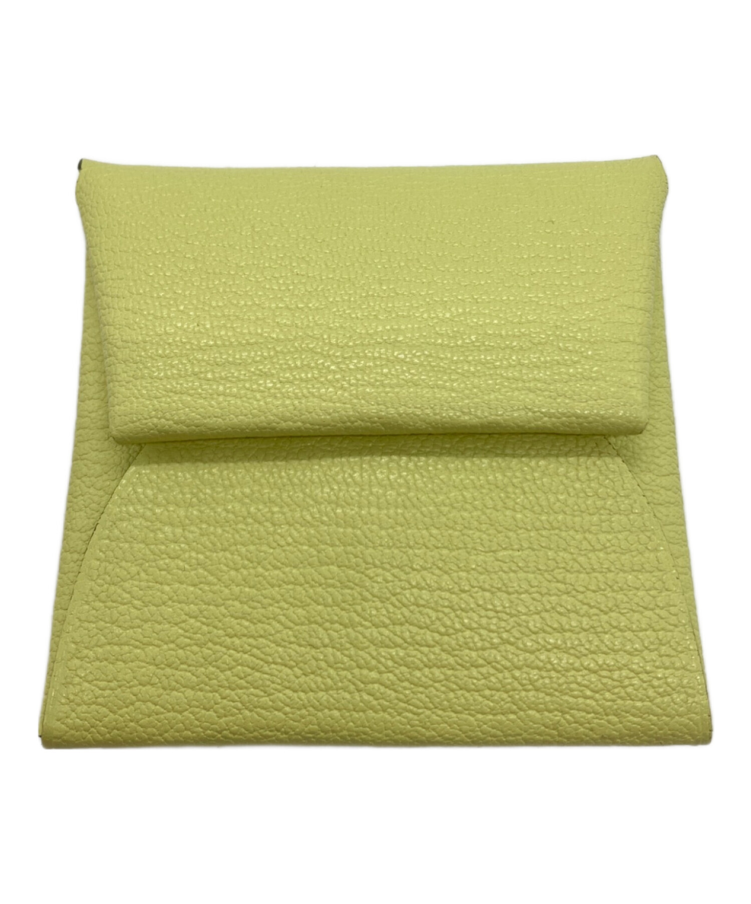 中古・古着通販】HERMES (エルメス) コインケース 黄緑｜ブランド