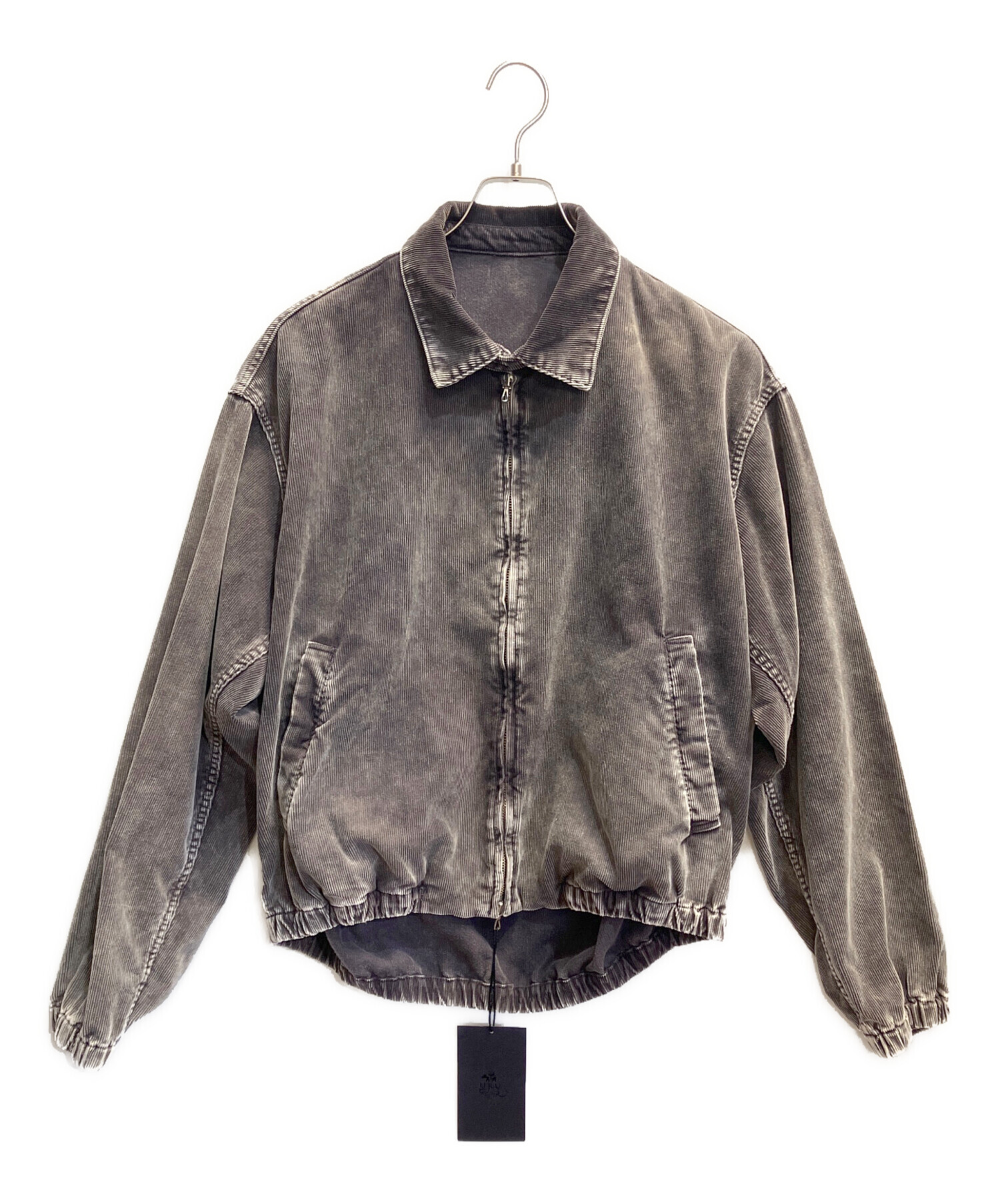 中古・古着通販】URU (ウル) Zip up blouson グレー サイズ:2 