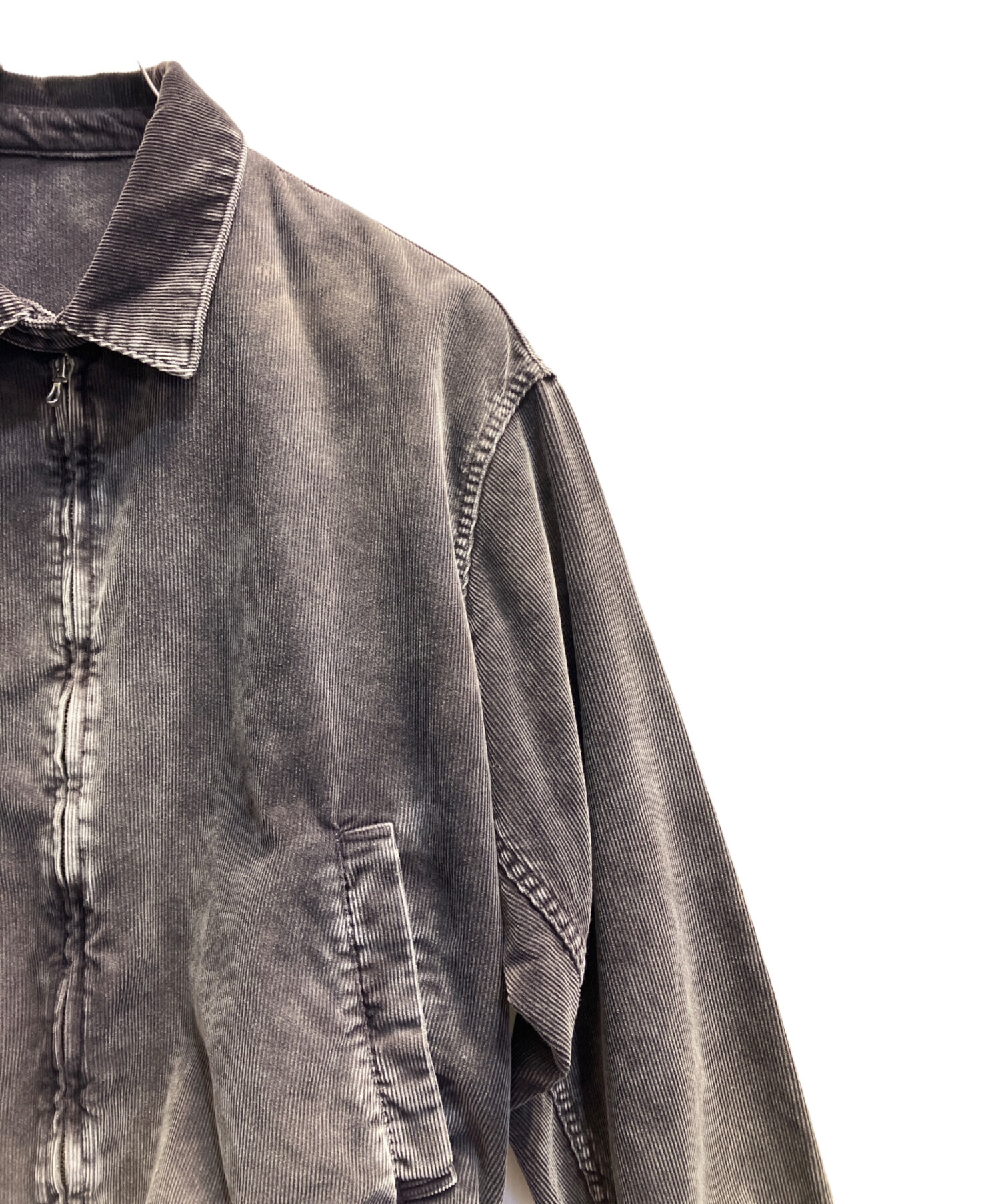 中古・古着通販】URU (ウル) Zip up blouson グレー サイズ:2 
