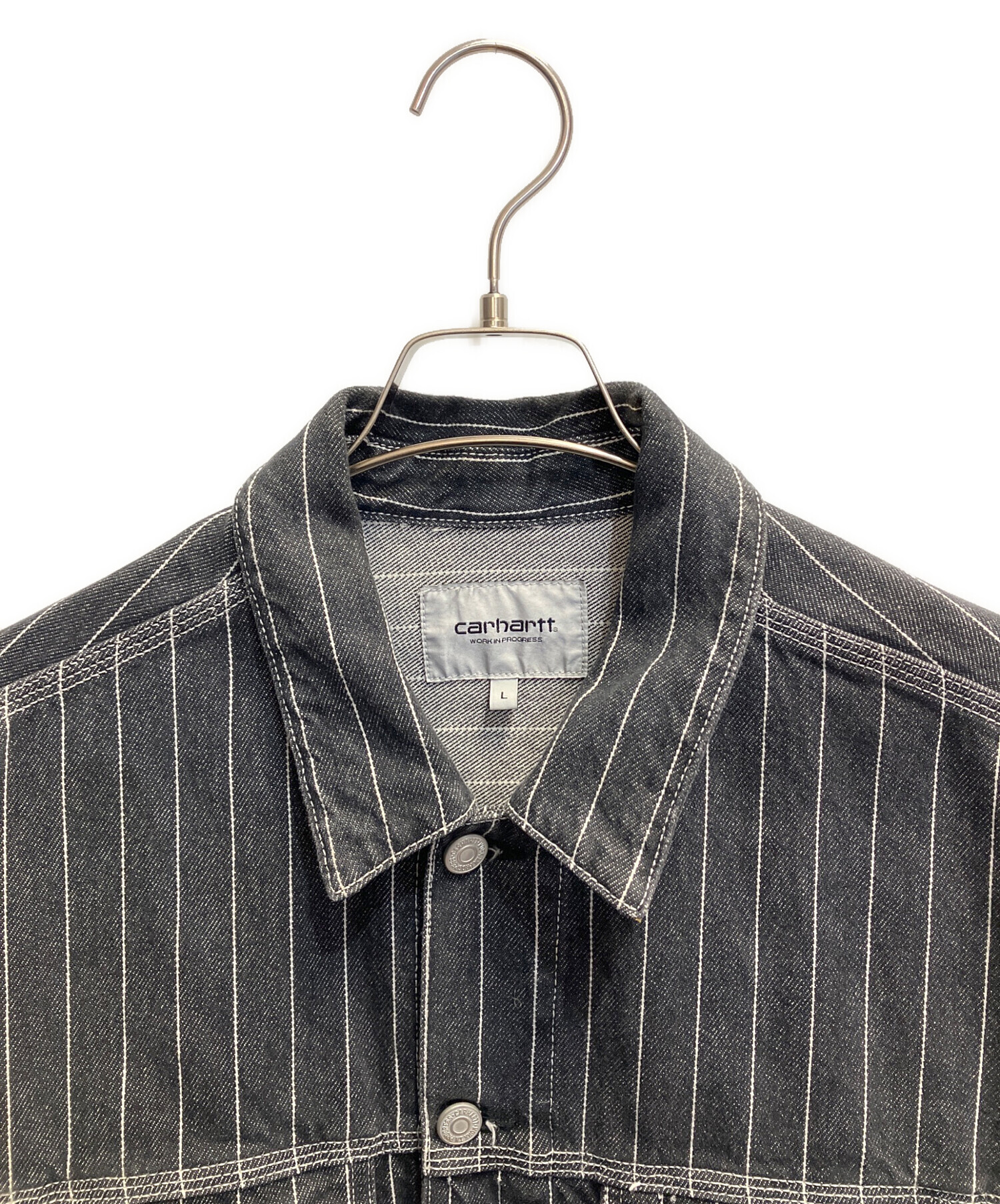 中古・古着通販】CarHartt (カーハート) ORLEAN JACKET グレー サイズ