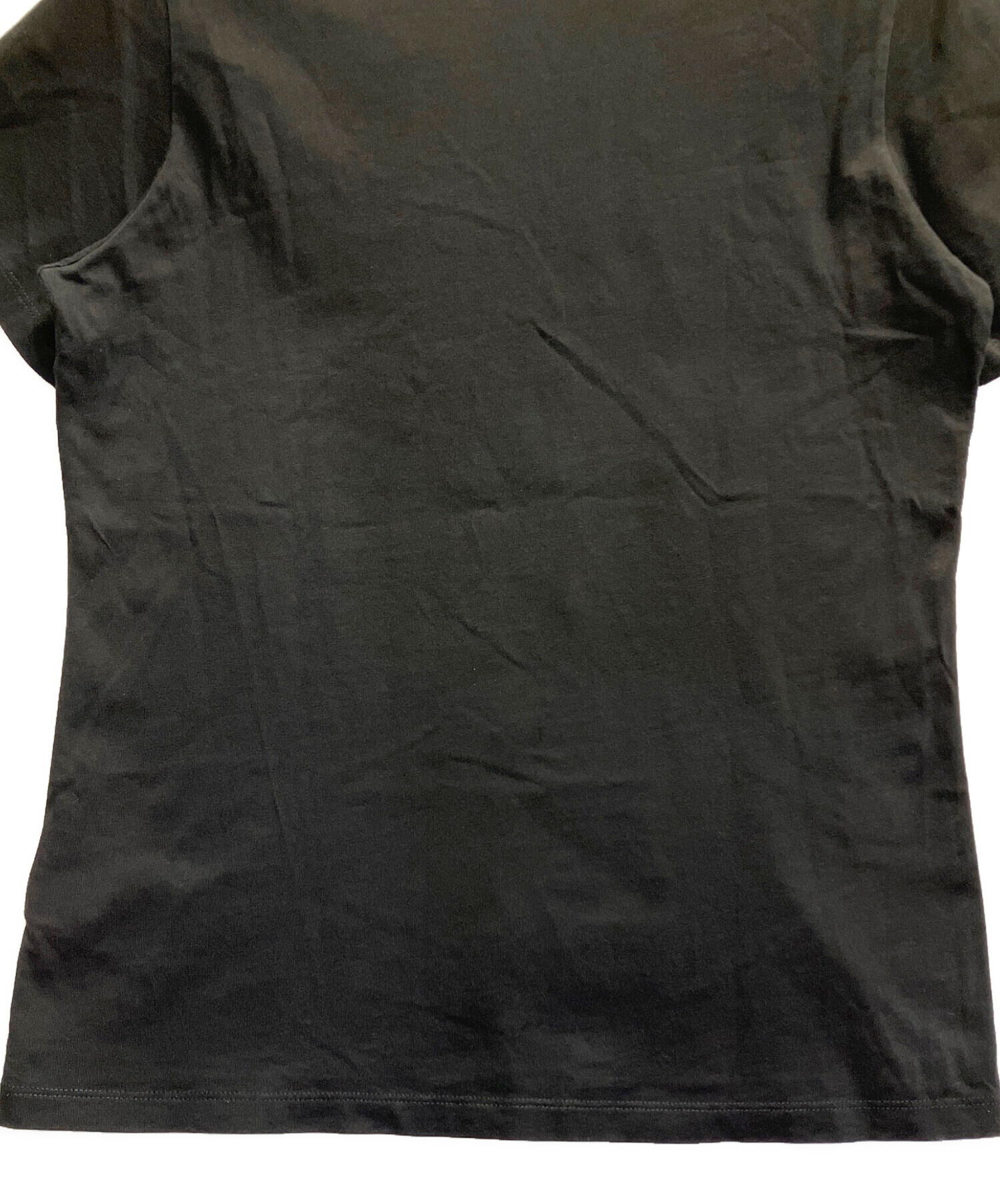 中古・古着通販】MONCLER (モンクレール) 半袖Tシャツ ブラック サイズ