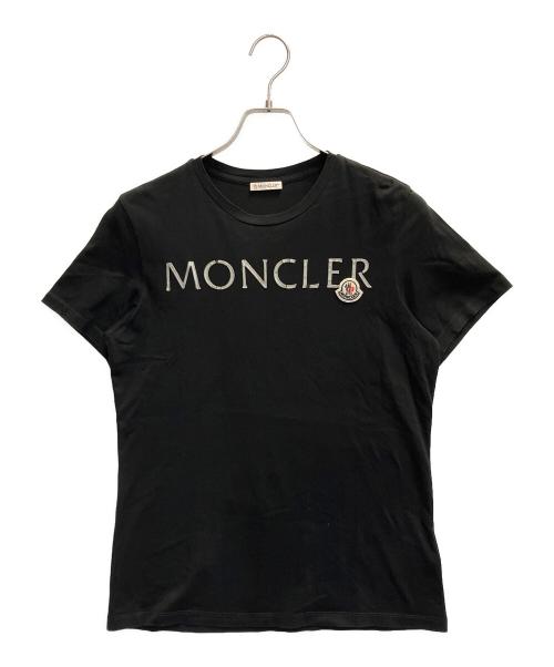 中古・古着通販】MONCLER (モンクレール) 半袖Tシャツ ブラック サイズ