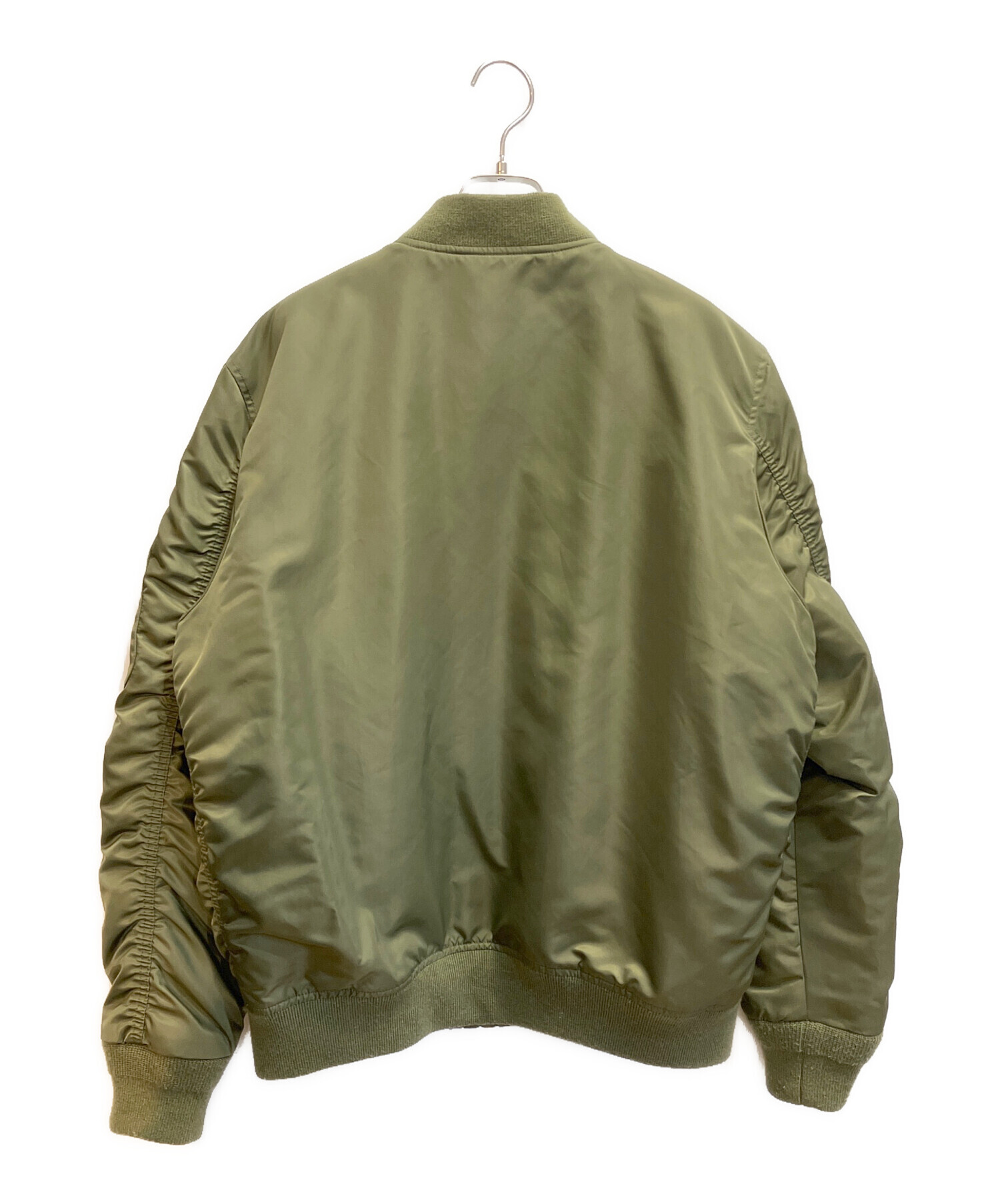 DIESEL ディーゼル G-Kamila パーカー レイヤード MA-1 フライトジャケット サイズ36 ピンク×カーキ レディース 古着 中古 USED DIESEL（ディーゼル） G-Kamila パーカー レイヤード MA-1 フライト