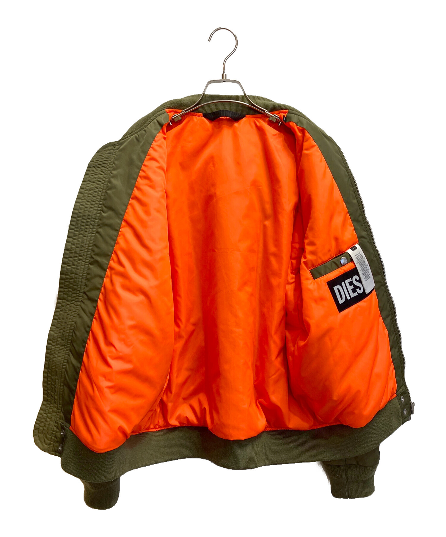 中古・古着通販】DIESEL (ディーゼル) ジャケット カーキ サイズ:M 