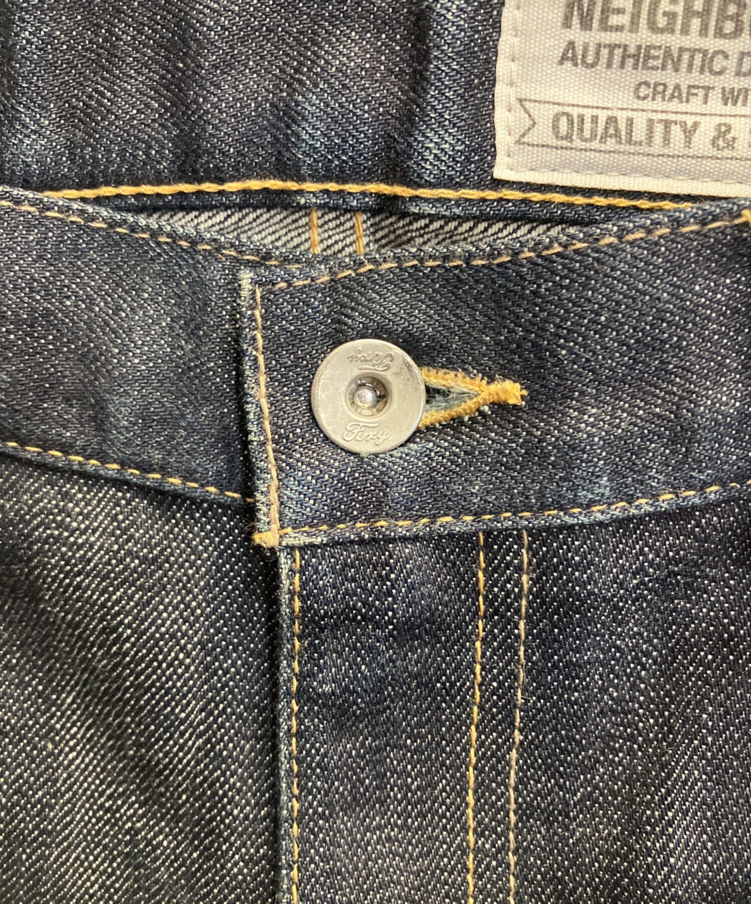 中古・古着通販】NEIGHBORHOOD (ネイバーフッド) デニムパンツ グレー