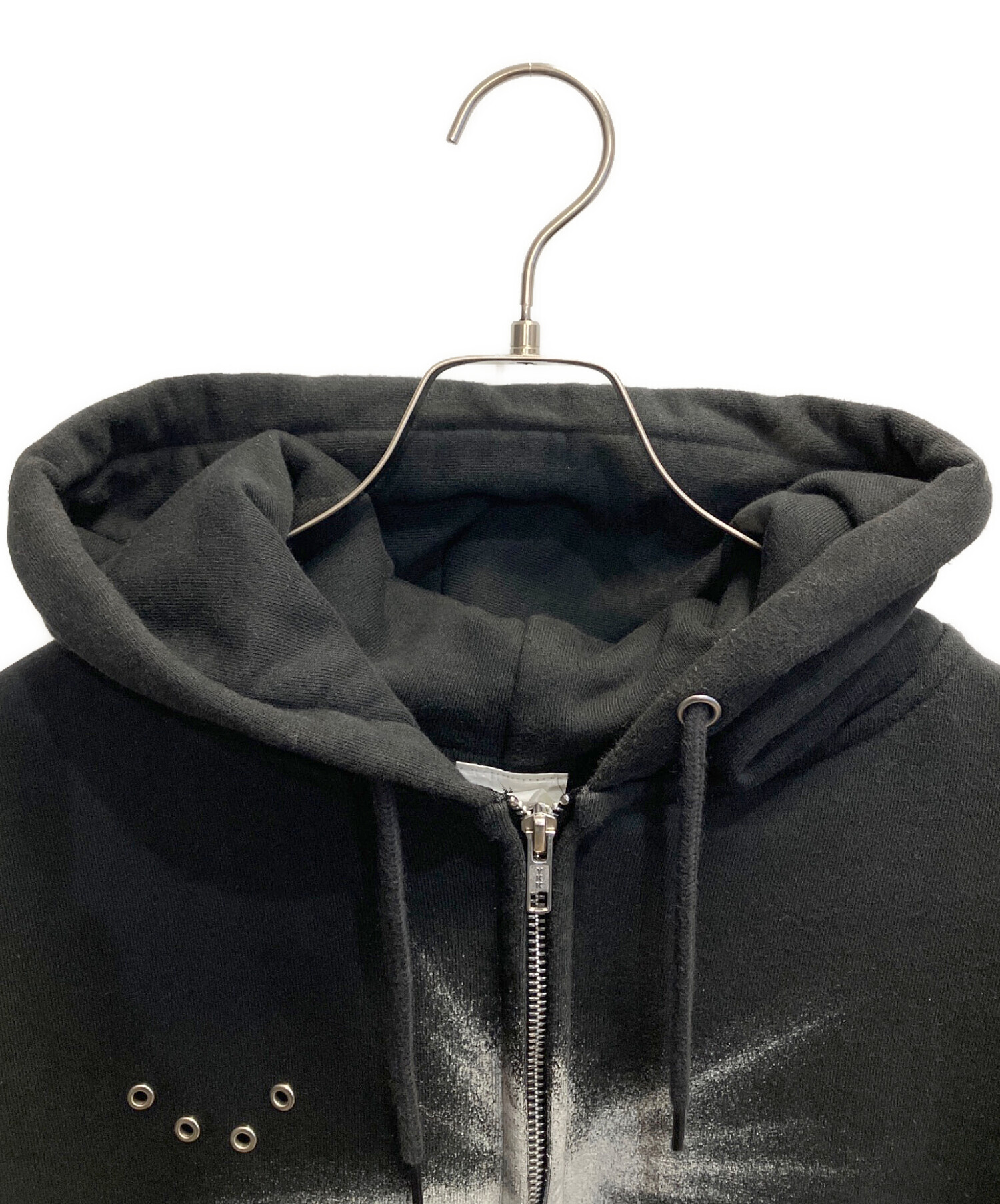 xogul パーカー　フーディー 中古・古着通販】XOGUL (ソグル) Eyeleted logo Hoodie ブラック