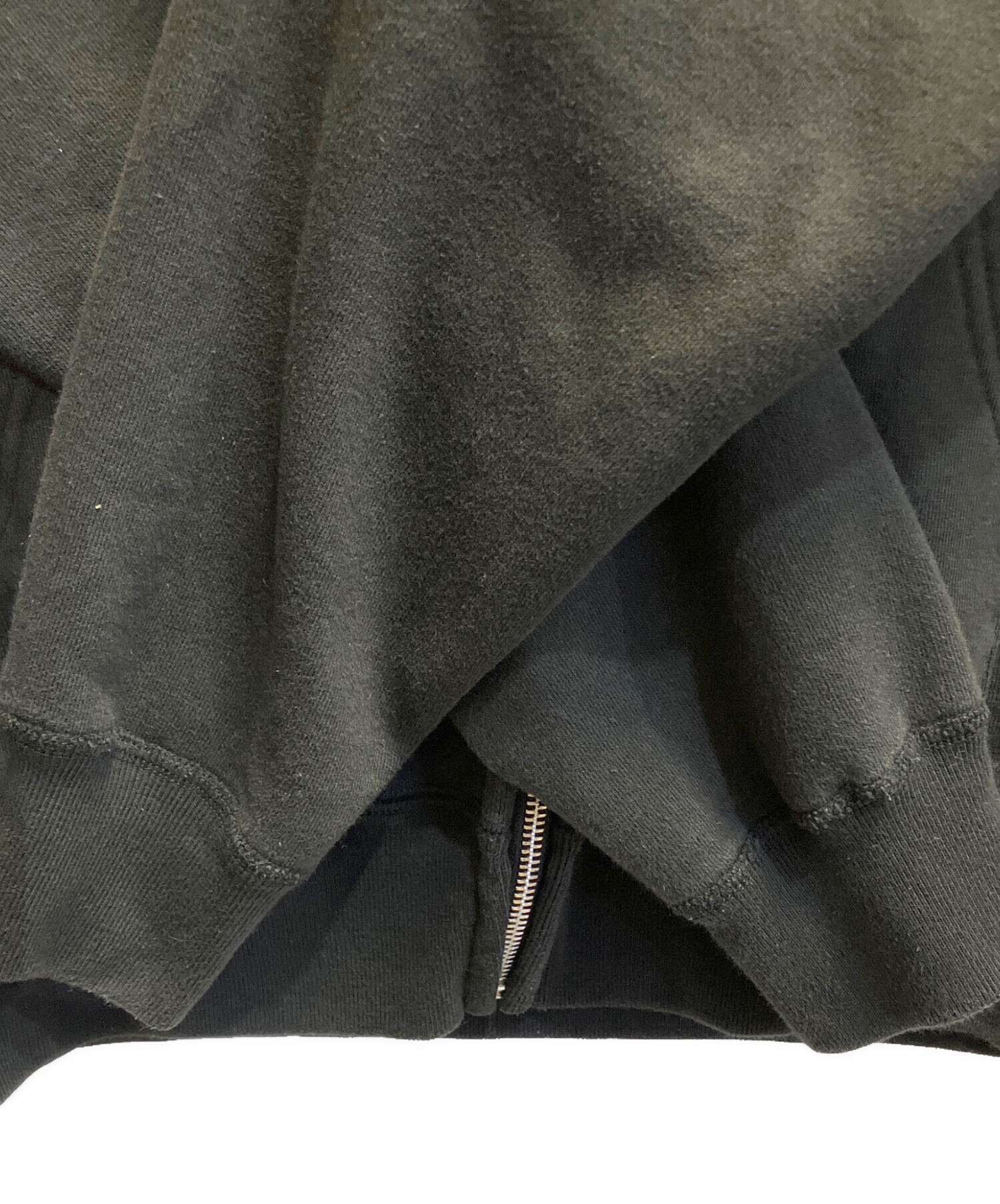 中古・古着通販】XOGUL (ソグル) Eyeleted logo Hoodie ブラック