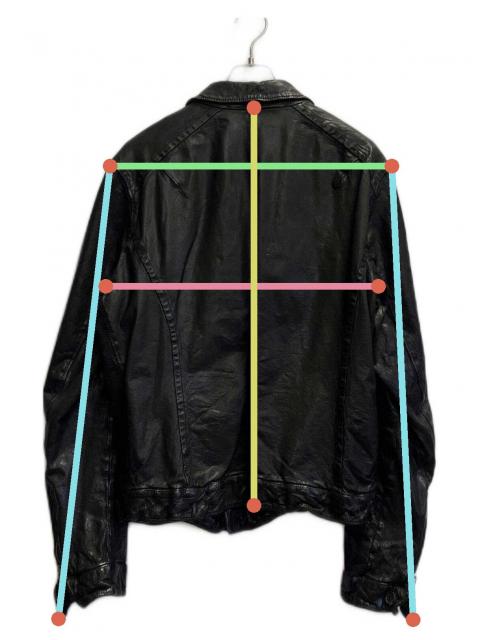 中古・古着通販】NEIL BARRETT (ニールバレット) マルチポケットレザー