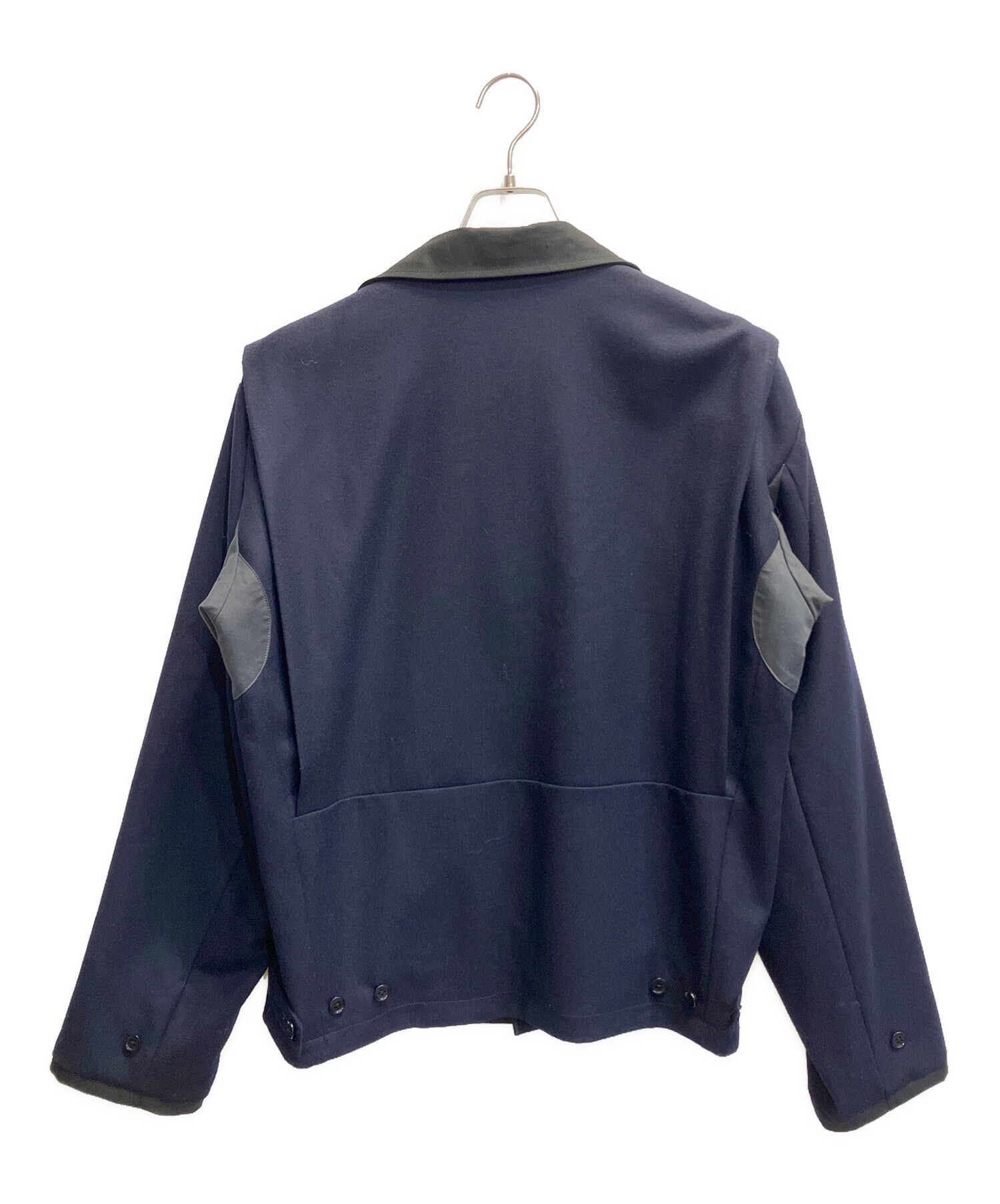 中古・古着通販】CLASS (クラス) リバーシブルブルゾン ネイビー