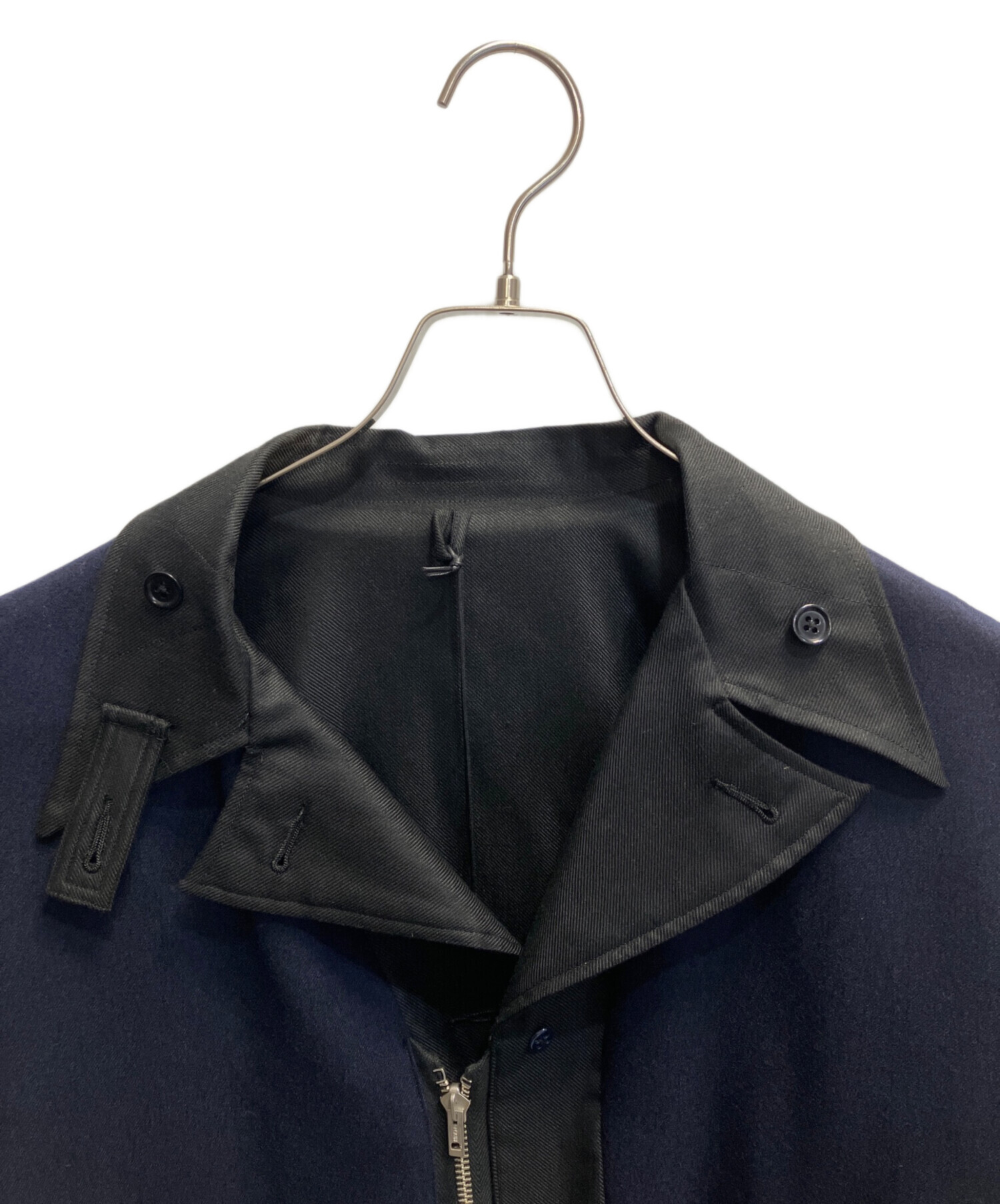 中古・古着通販】CLASS (クラス) リバーシブルブルゾン ネイビー
