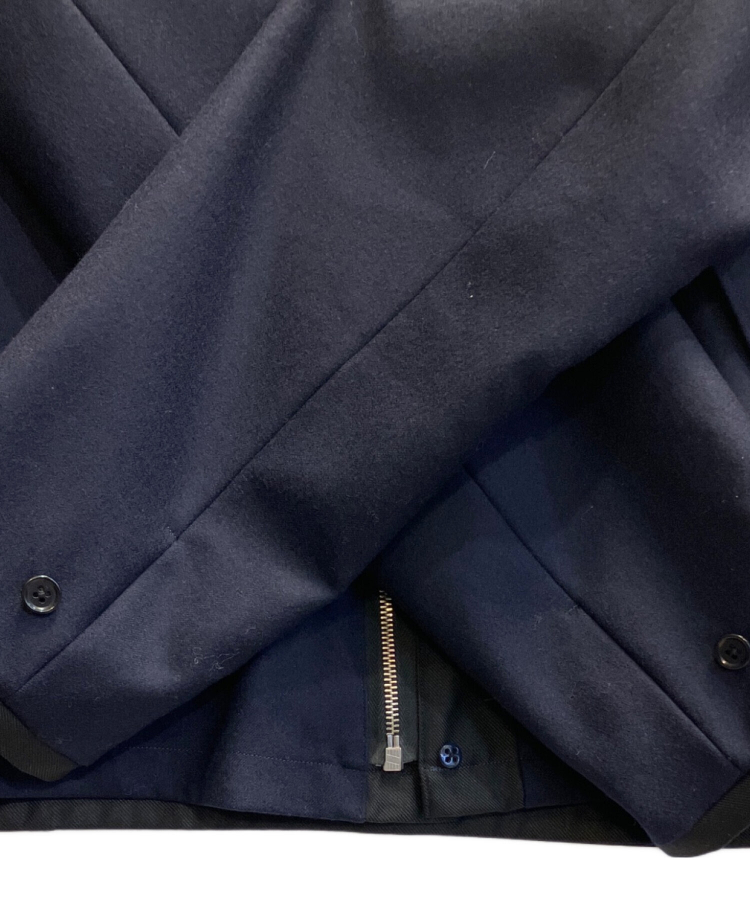 中古・古着通販】CLASS (クラス) リバーシブルブルゾン ネイビー