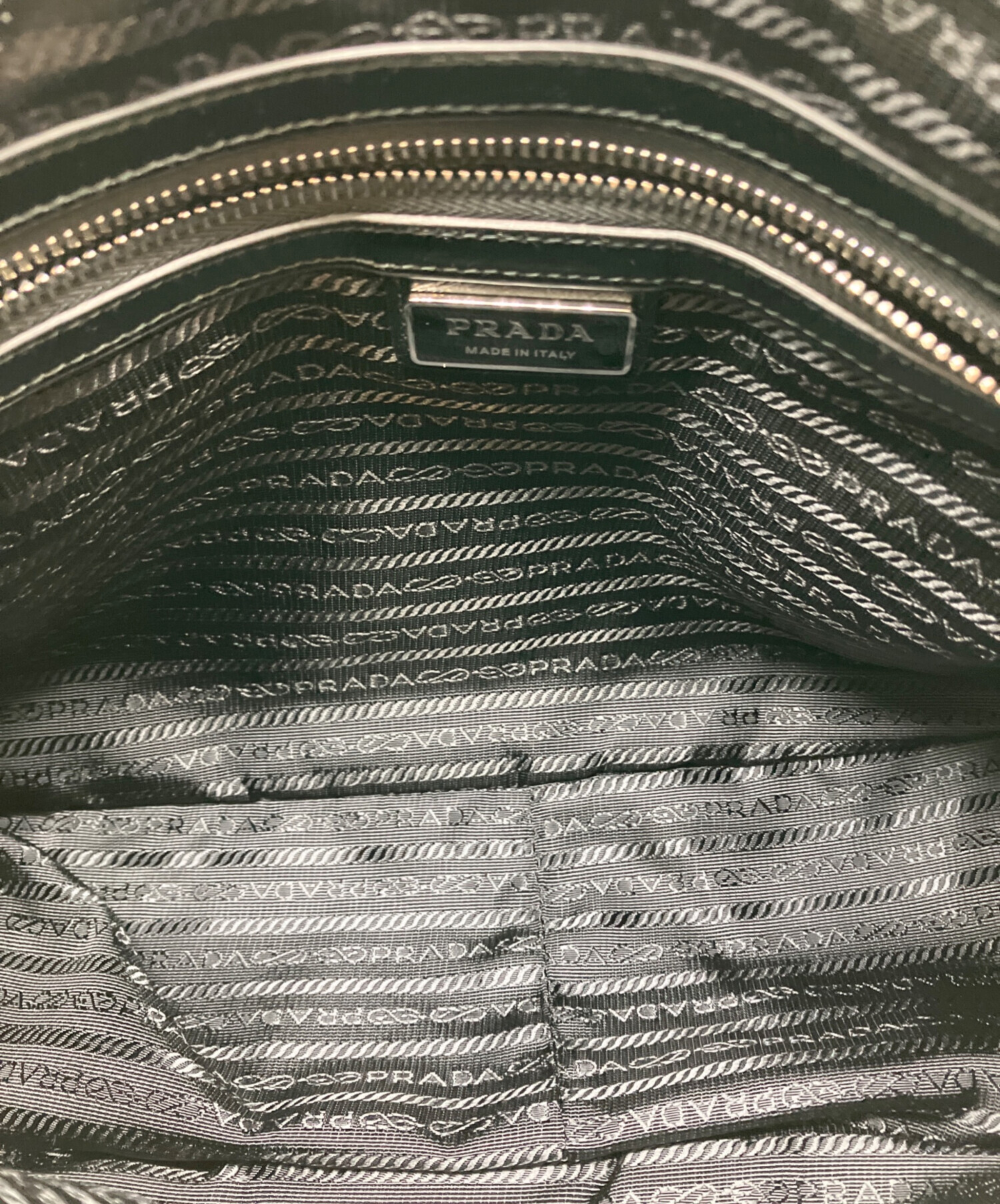 中古・古着通販】PRADA (プラダ) ソフトルックスレザー ショルダー