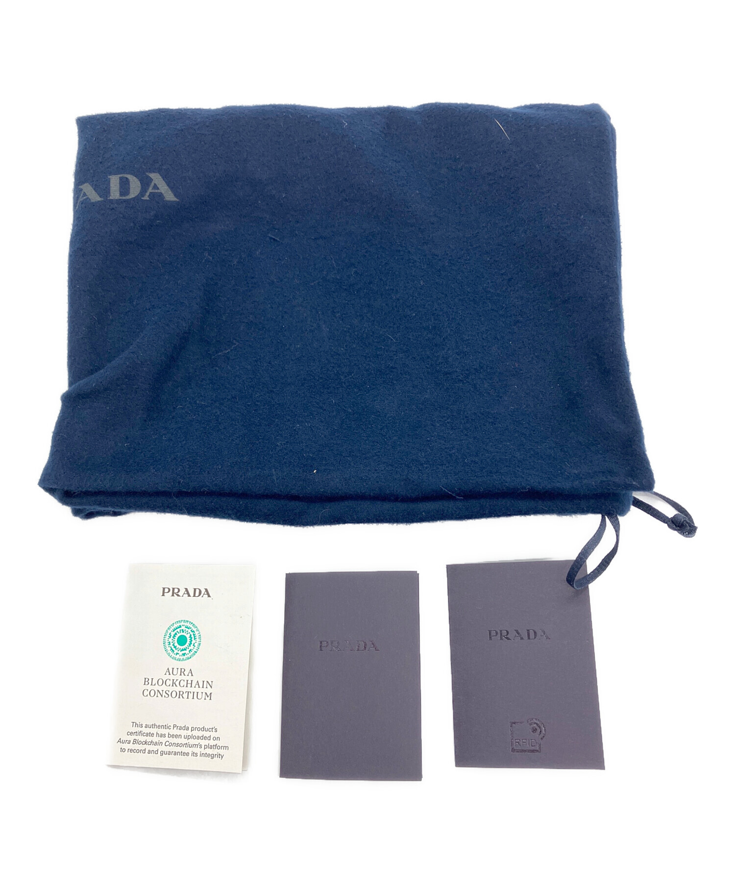 中古・古着通販】PRADA (プラダ) ソフトルックスレザー ショルダー