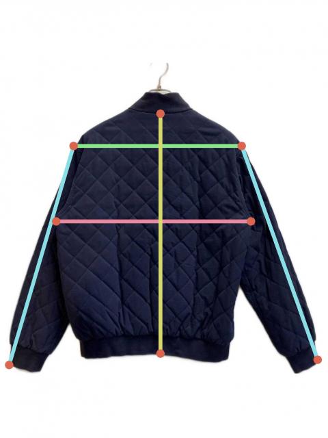 y2k POLO GOLF ダウンジャケット ダイヤキルト ネイビー ワッペン 中古・古着通販】POLO GOLF (ポロ ゴルフ) キルティングジャケット