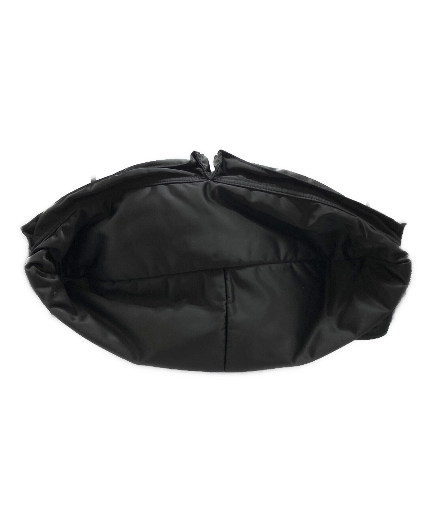 【中古】PORTER | ポーター TANKER Helmet Bag ショルダーバッグ ブラック【加古川店】 中古・古着通販】PORTER (ポーター) TANKER HELMET BAG(L) ブラック