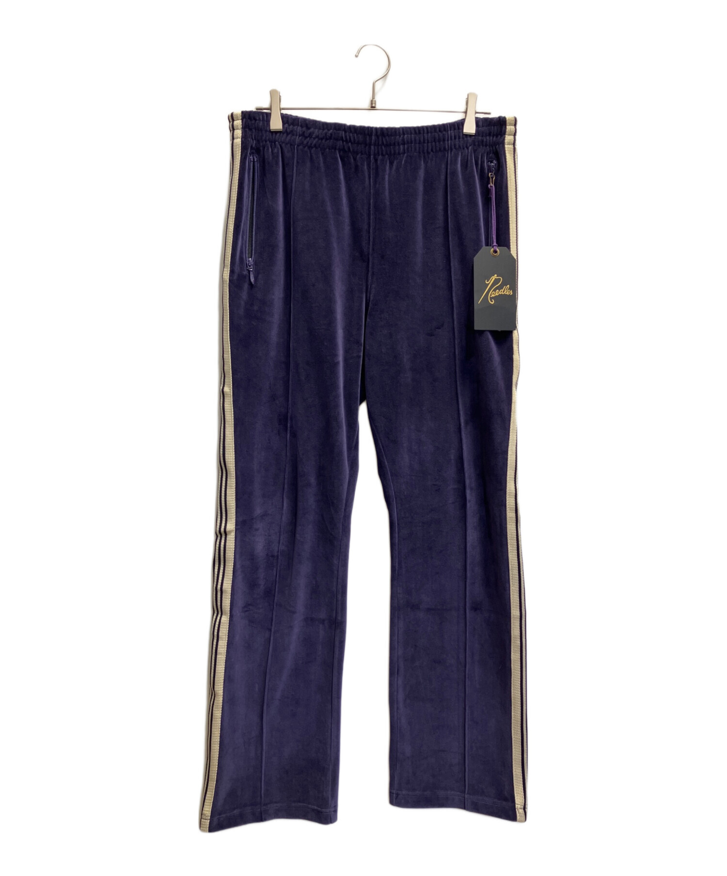 中古・古着通販】Needles (ニードルズ) Velour Narrow Track Pant