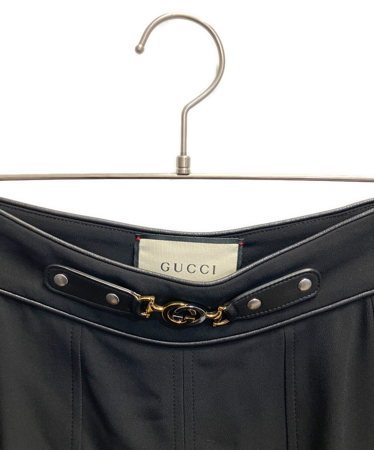 中古・古着通販】GUCCI (グッチ) インターロッキングGプリーツパンツ