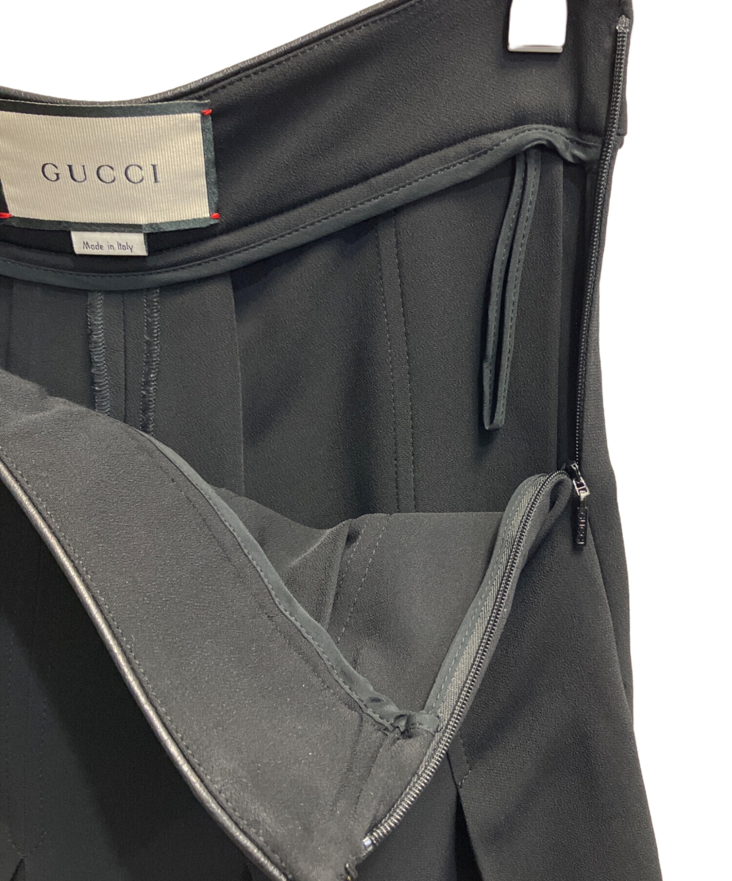 中古・古着通販】GUCCI (グッチ) インターロッキングGプリーツパンツ