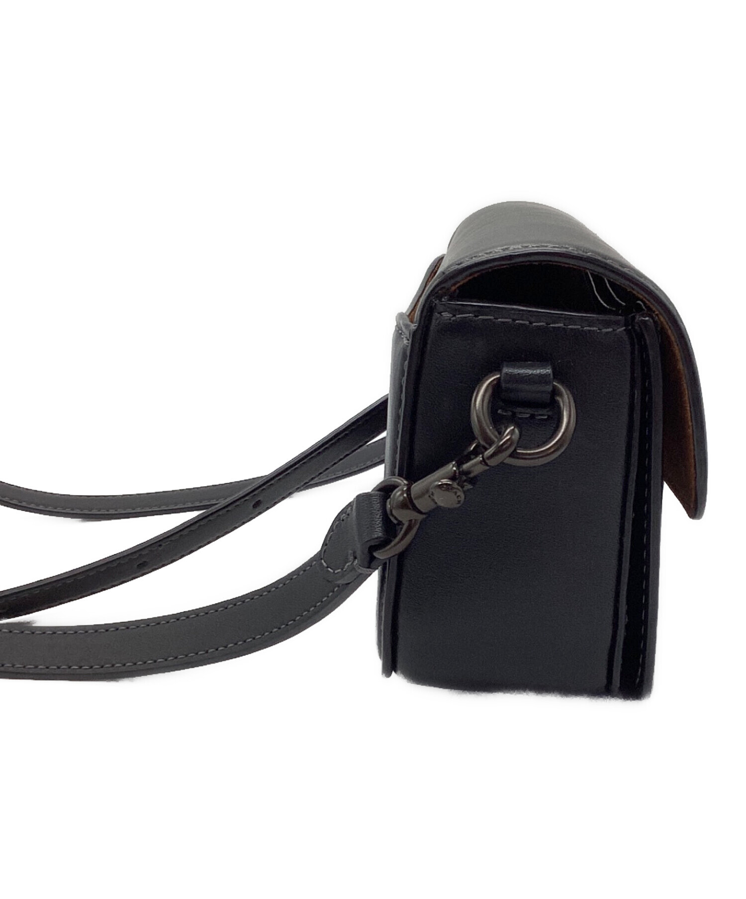 中古・古着通販】COACH (コーチ) ストゥディオ バッグ 20 ブラック 