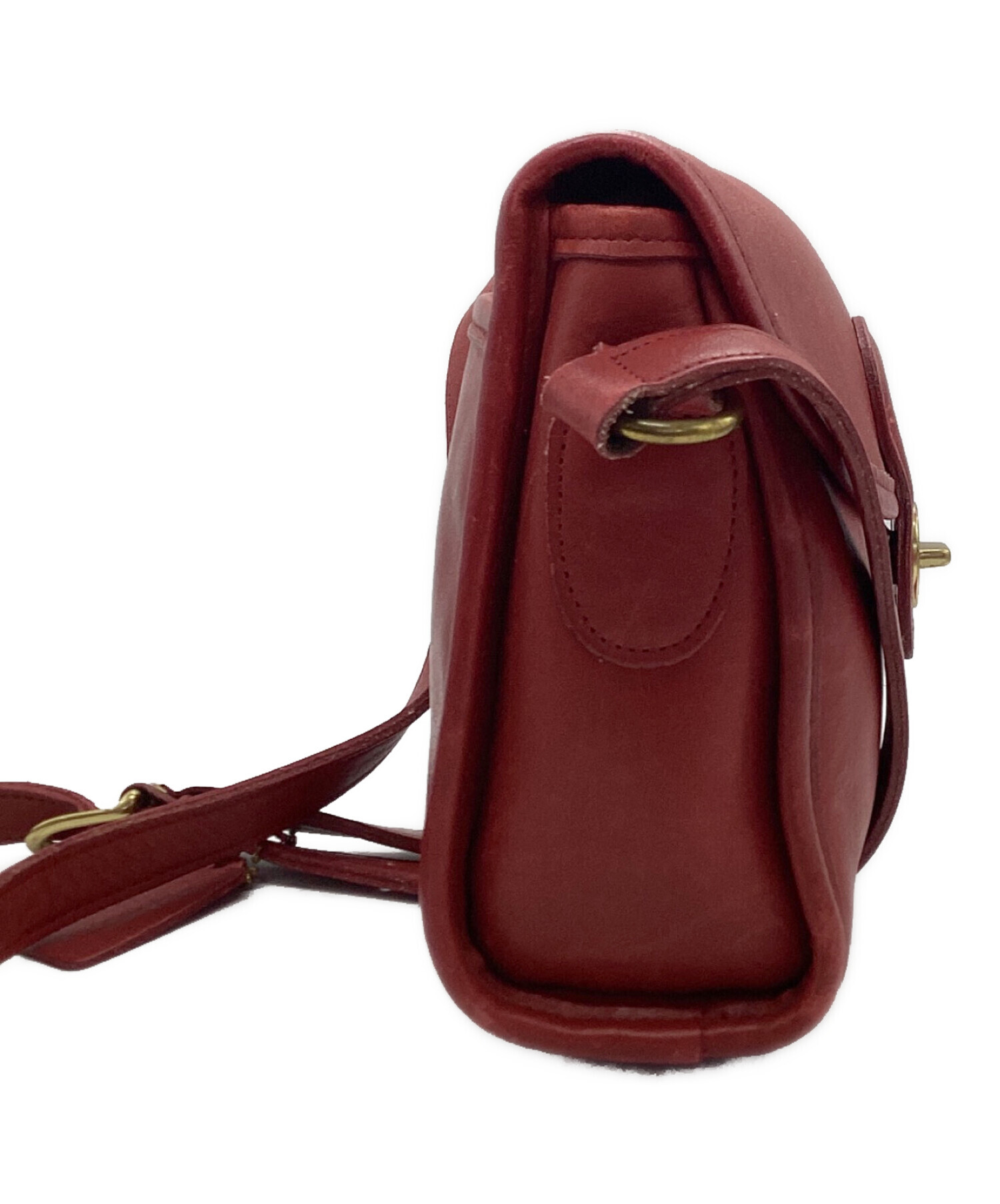 中古・古着通販】COACH (コーチ) ショルダーバッグ レッド｜ブランド 